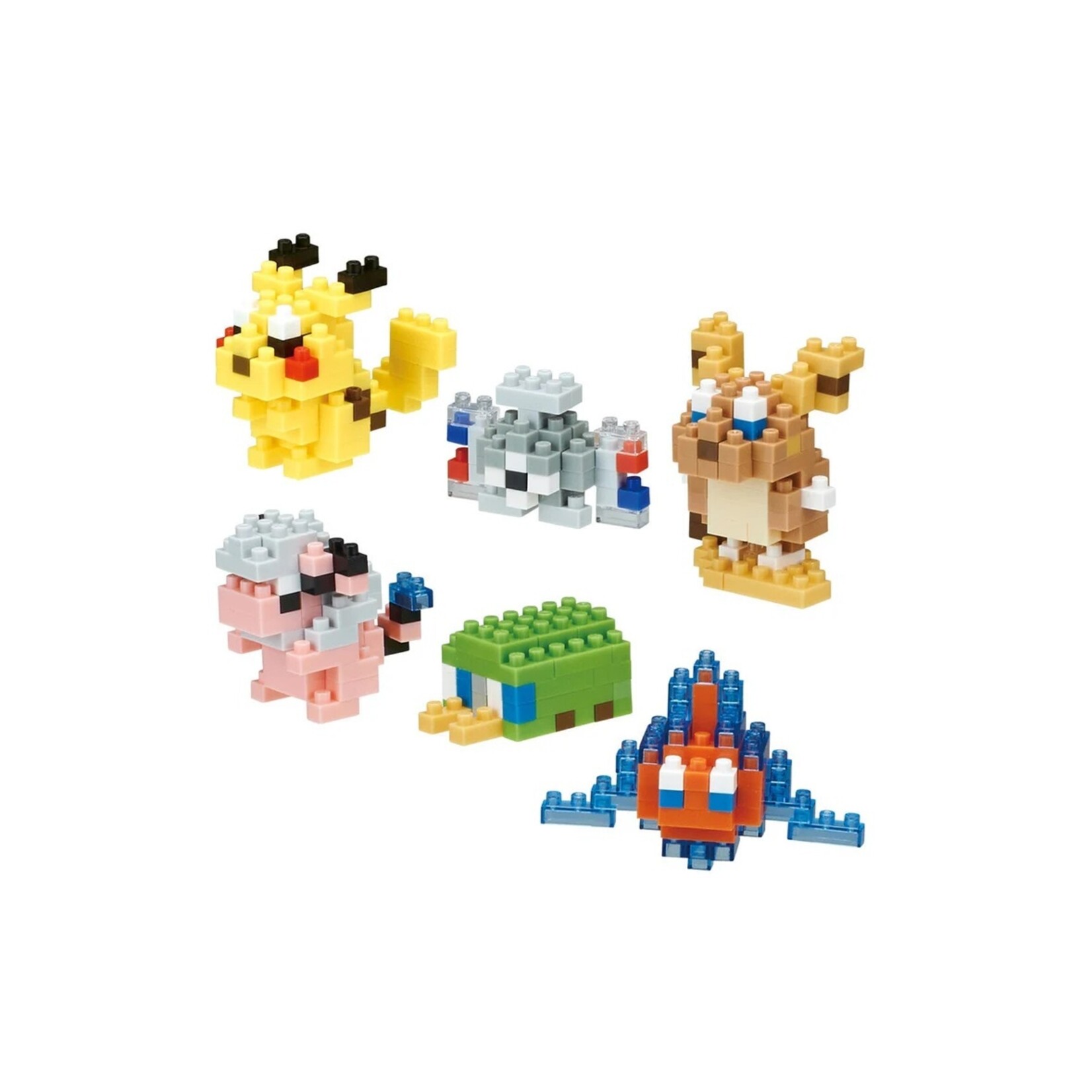 Nanoblock - Électrique type - Ensemble de 6