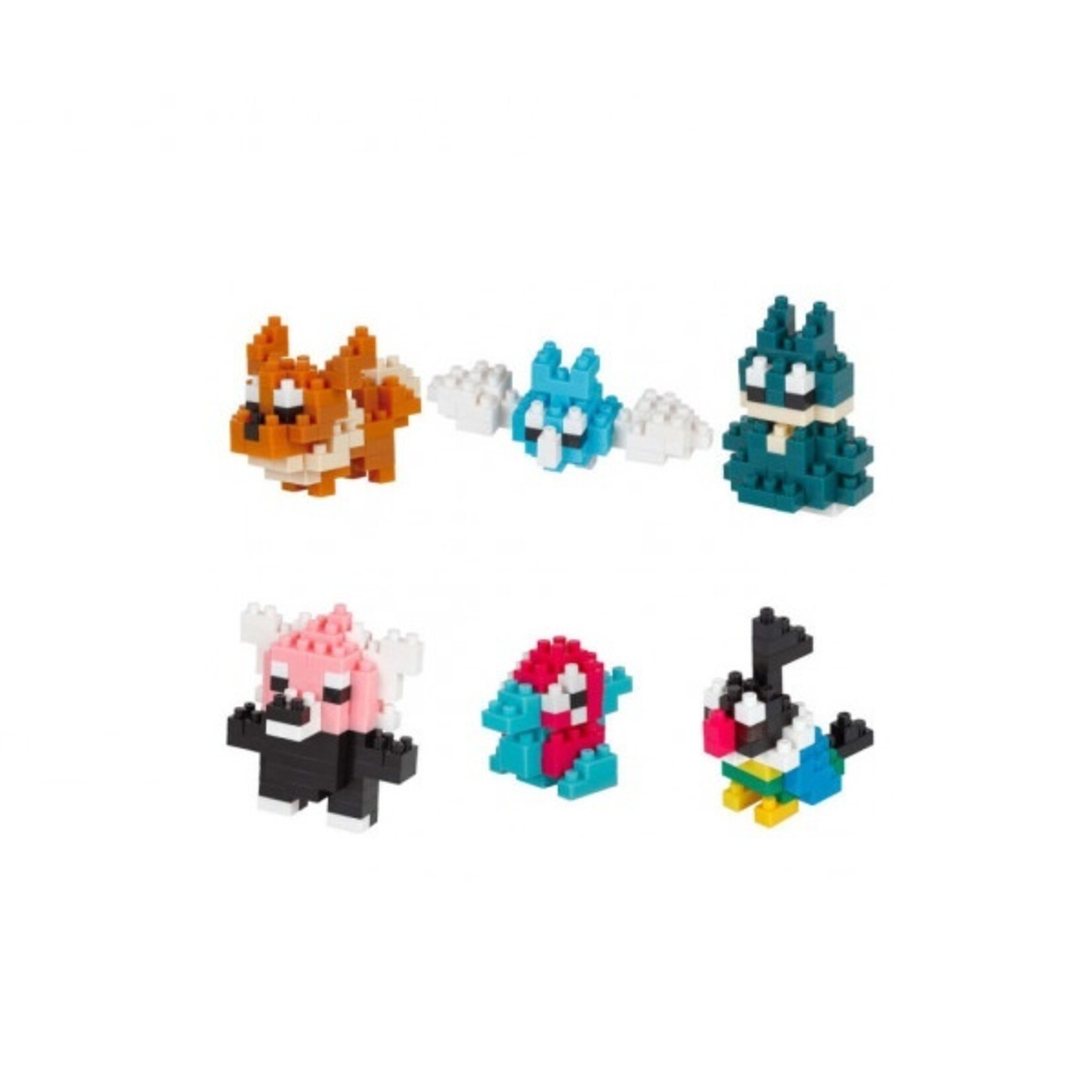 Nanoblock - Normal type - Ensemble de 6