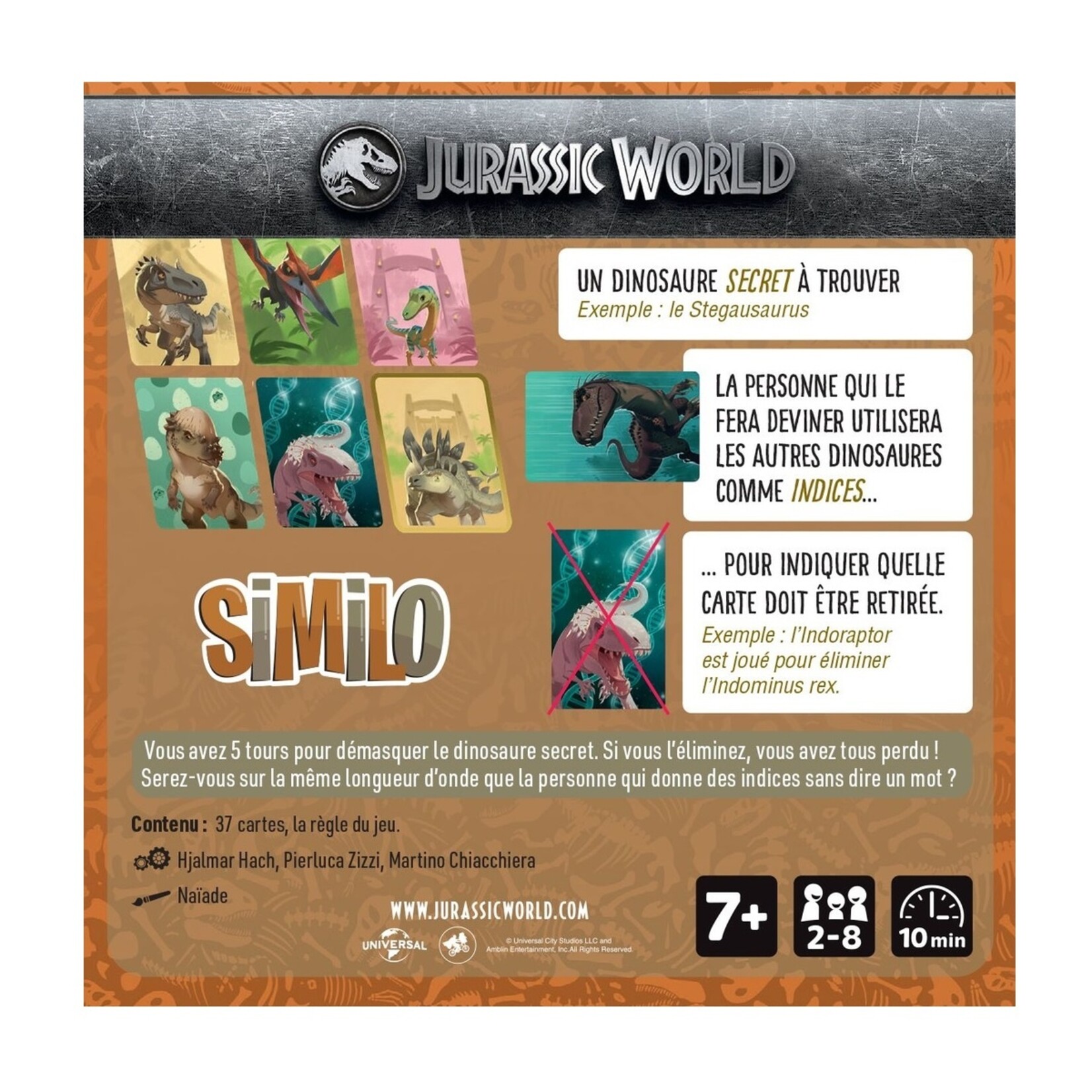 Gigamic Similo Jurassic World FR