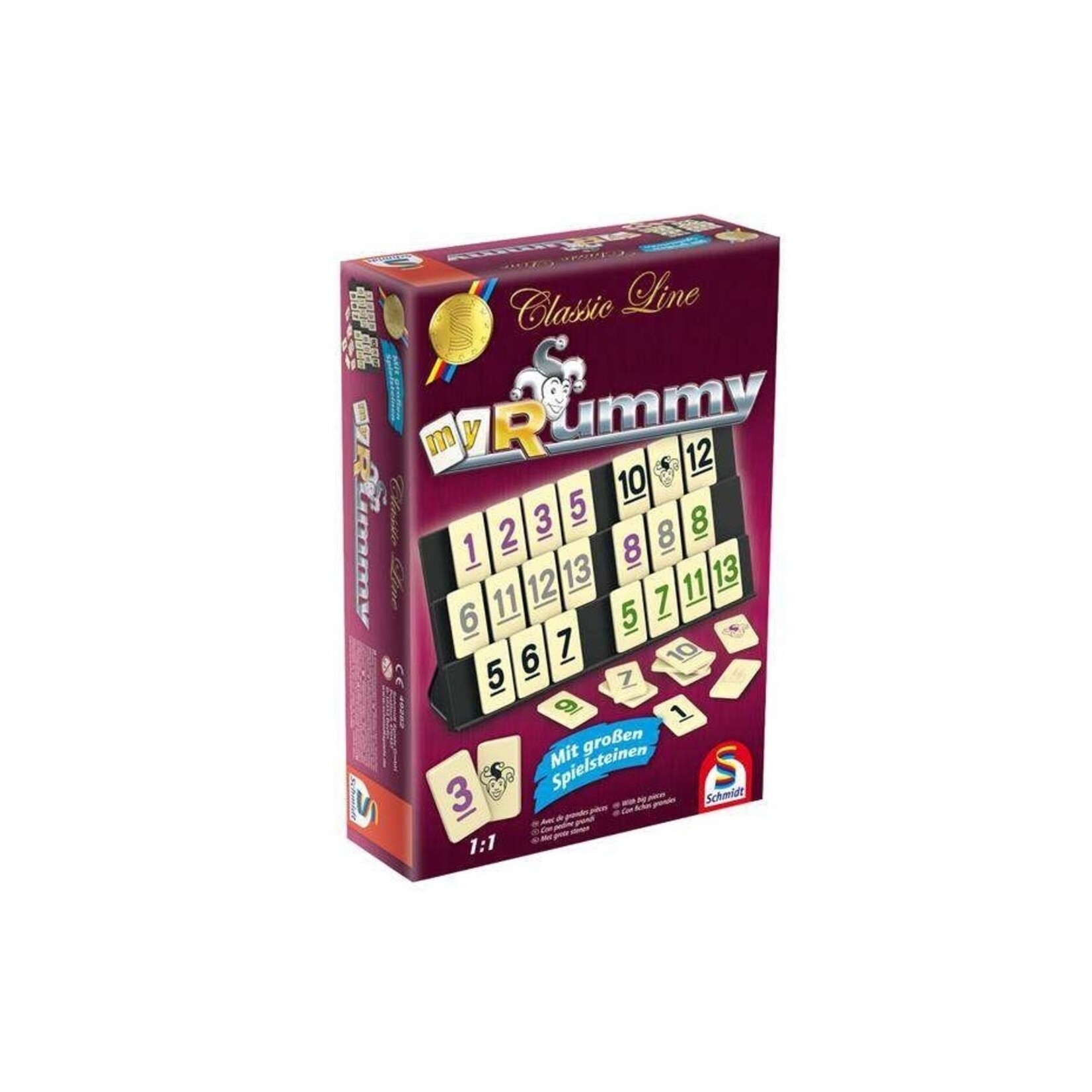 Schmidt Rummy classique (Multilingue)