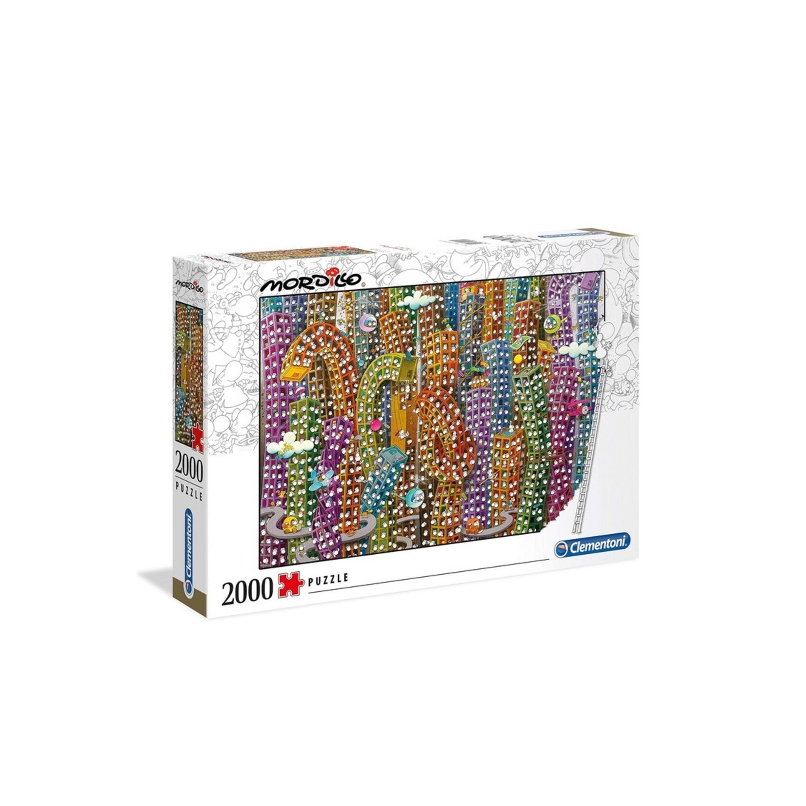 Clementoni PZ2000 - Mordillo - La jungle