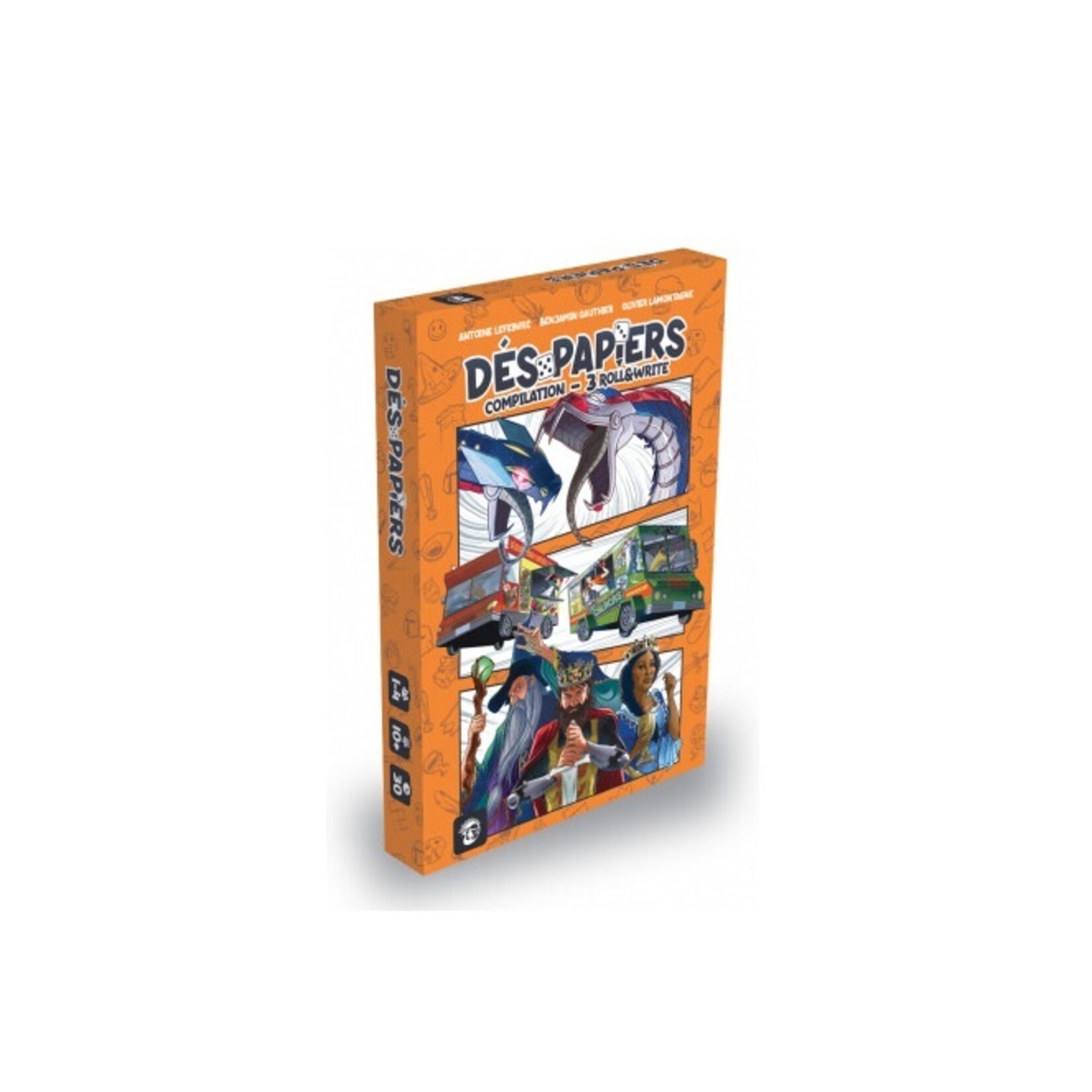 Locomuse Studio Dés papiers - Compilation (Multilingue)