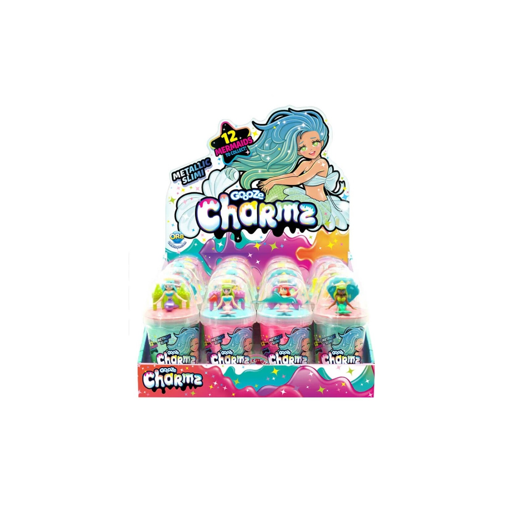 Sirène - Goooze charm slime assorties