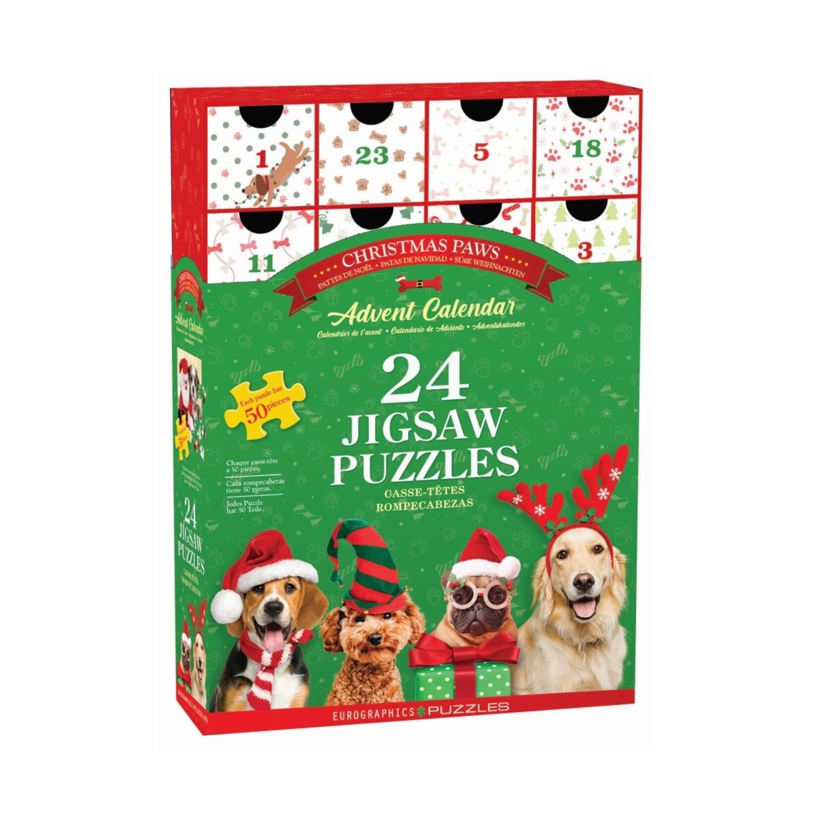 Eurographics Calendrier de l'avent - Chiens