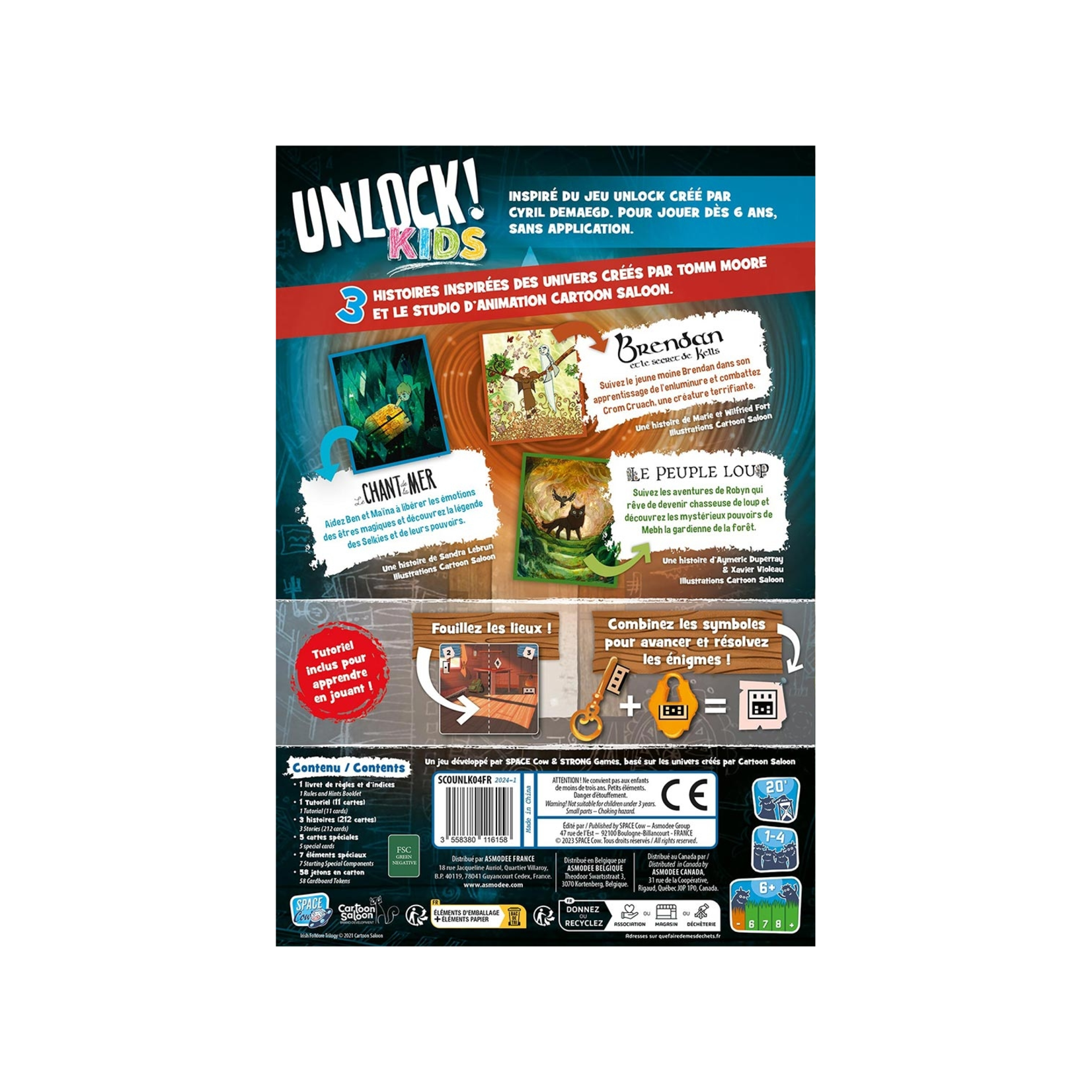 Space Cowboys Unlock Kids 4 - Histoire de l'île d'émeraude FR