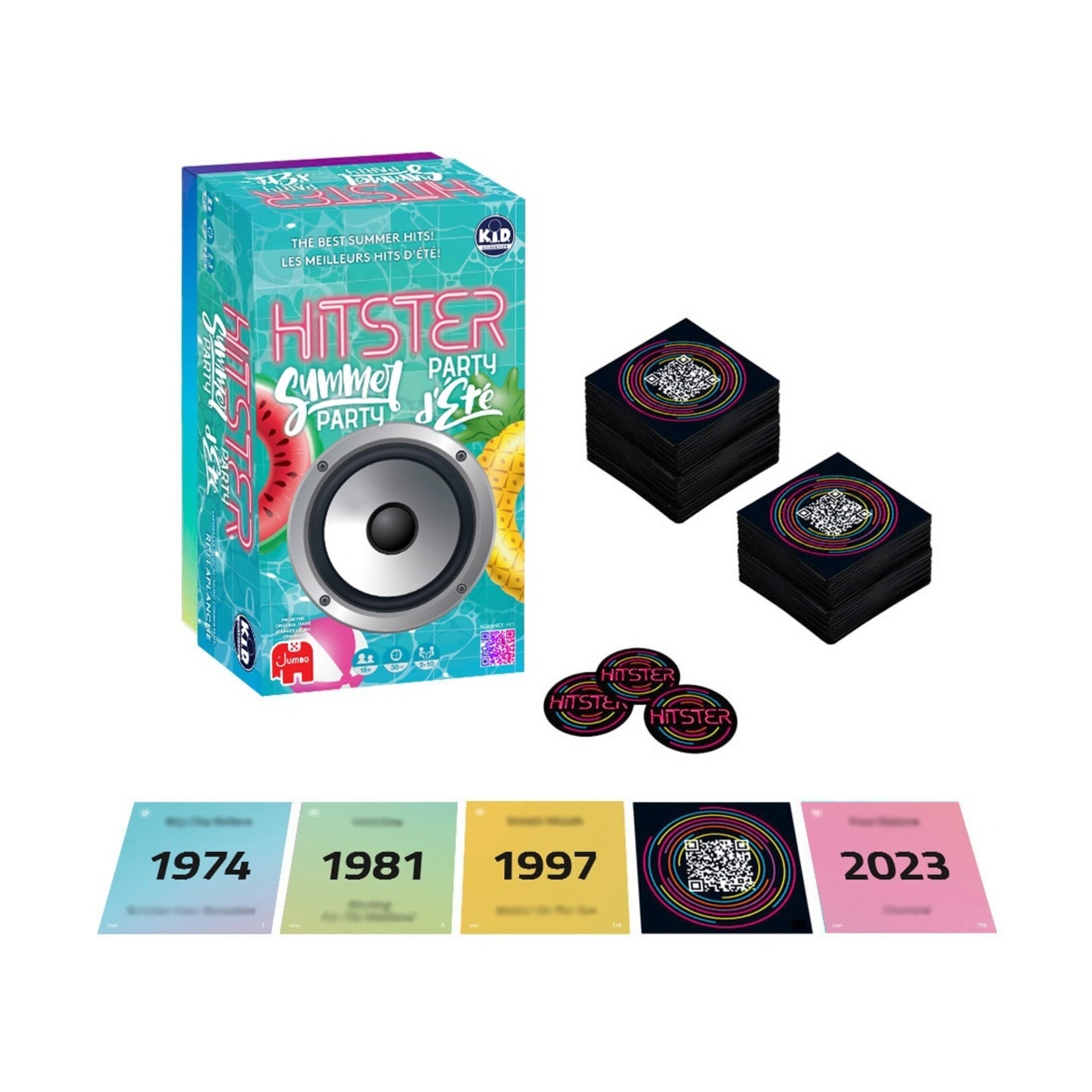 Jumbo Hitster - Party d'été (Multilingue)