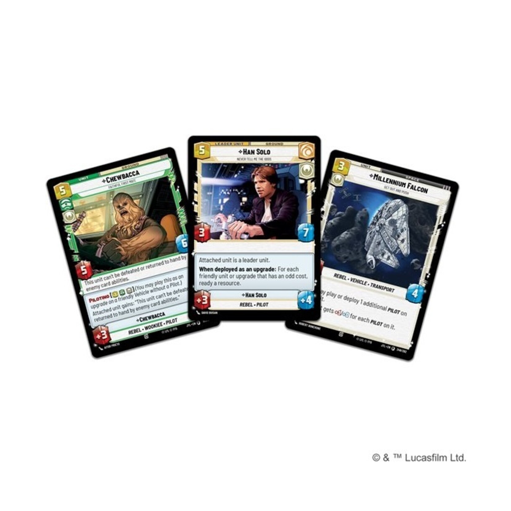 Fantasy Flight Games Star Wars Unlimited - Jump to Lightspeed - Spotlight Deck - Han Solo (English)