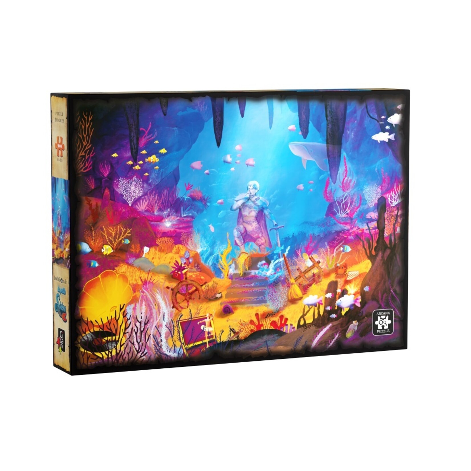 Gigamic PZ1000 - Arcana Puzzle - Les trésors de la petite sirène