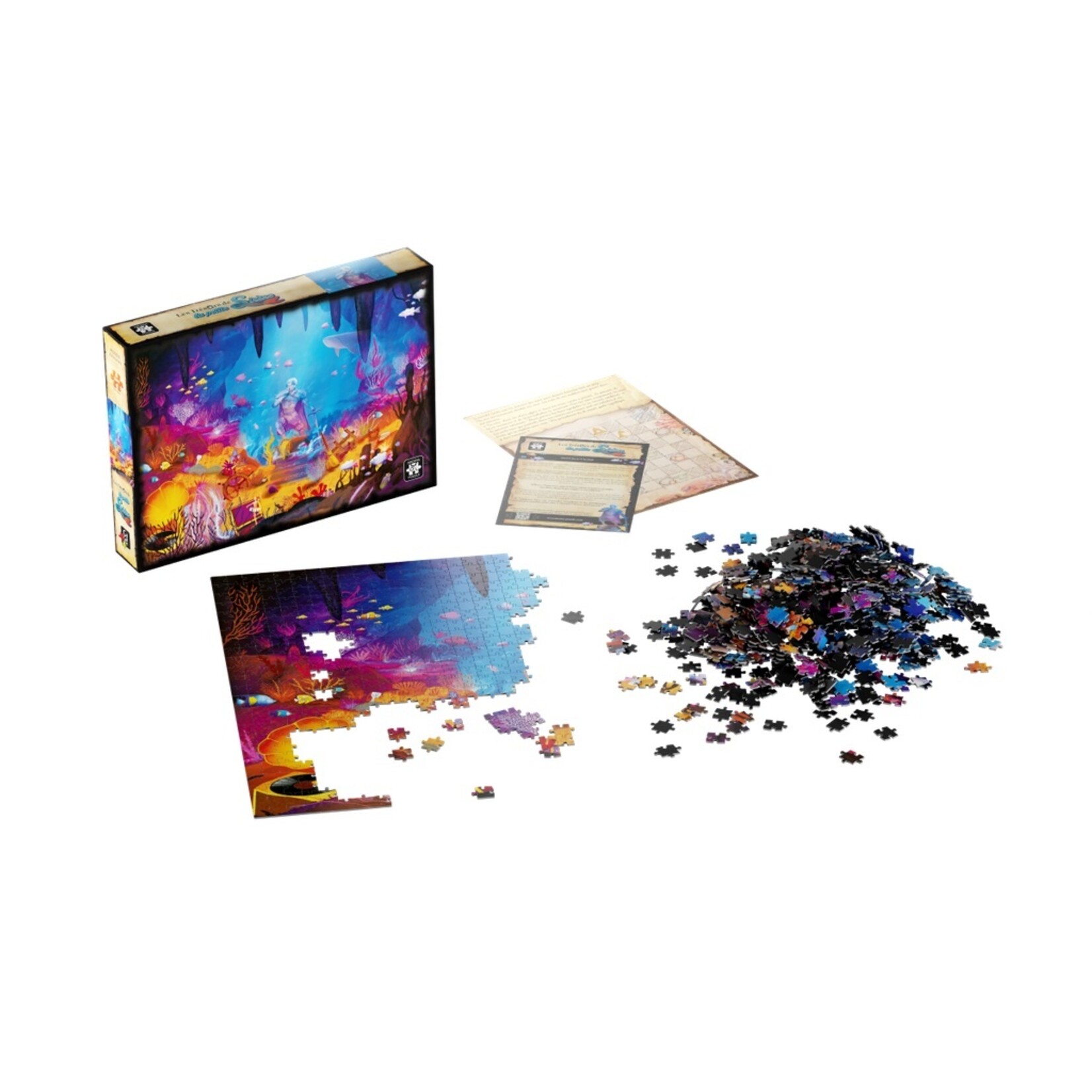 Gigamic PZ1000 - Arcana Puzzle - Les trésors de la petite sirène