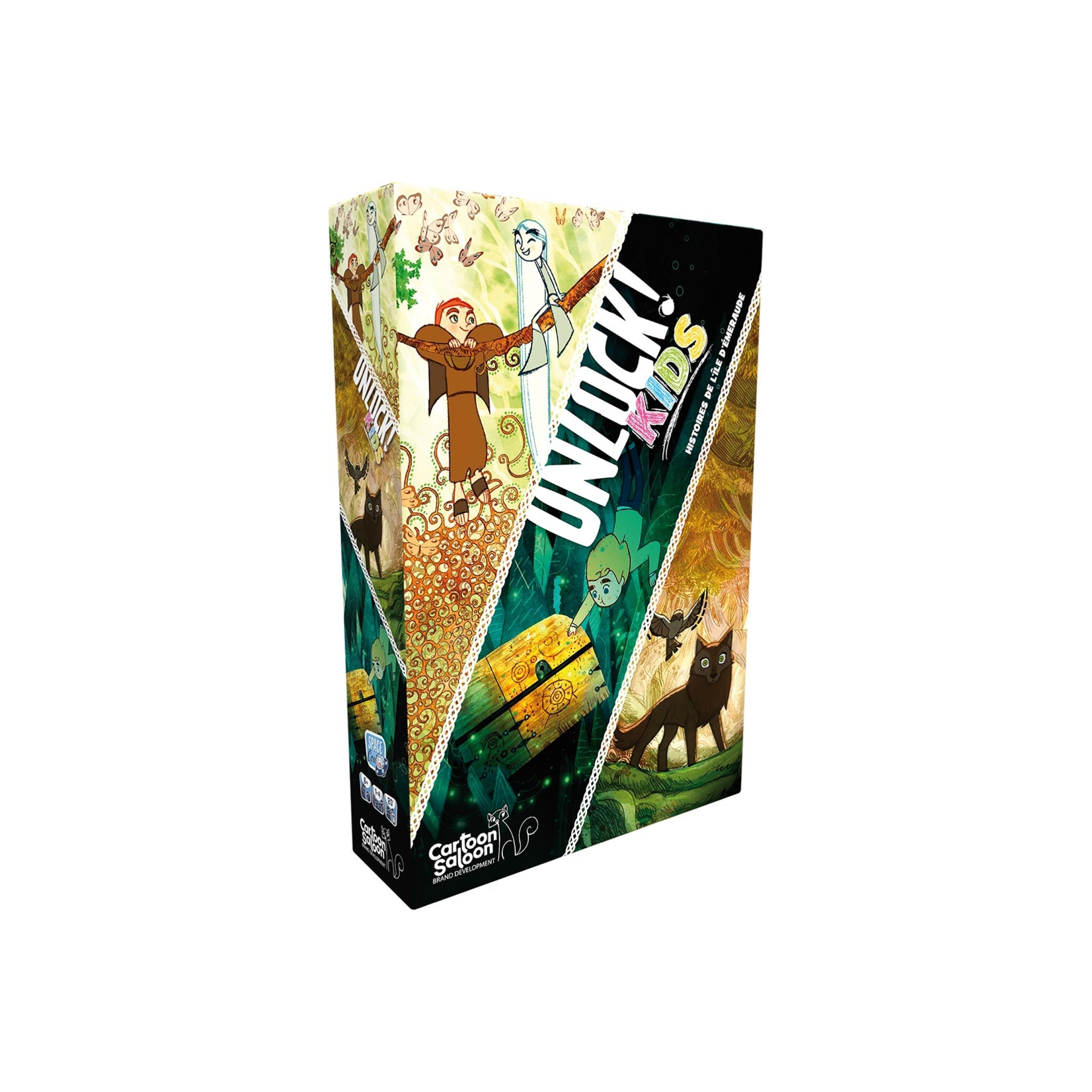 Space Cowboys Unlock Kids 4 - Histoire de l'île d'émeraude FR