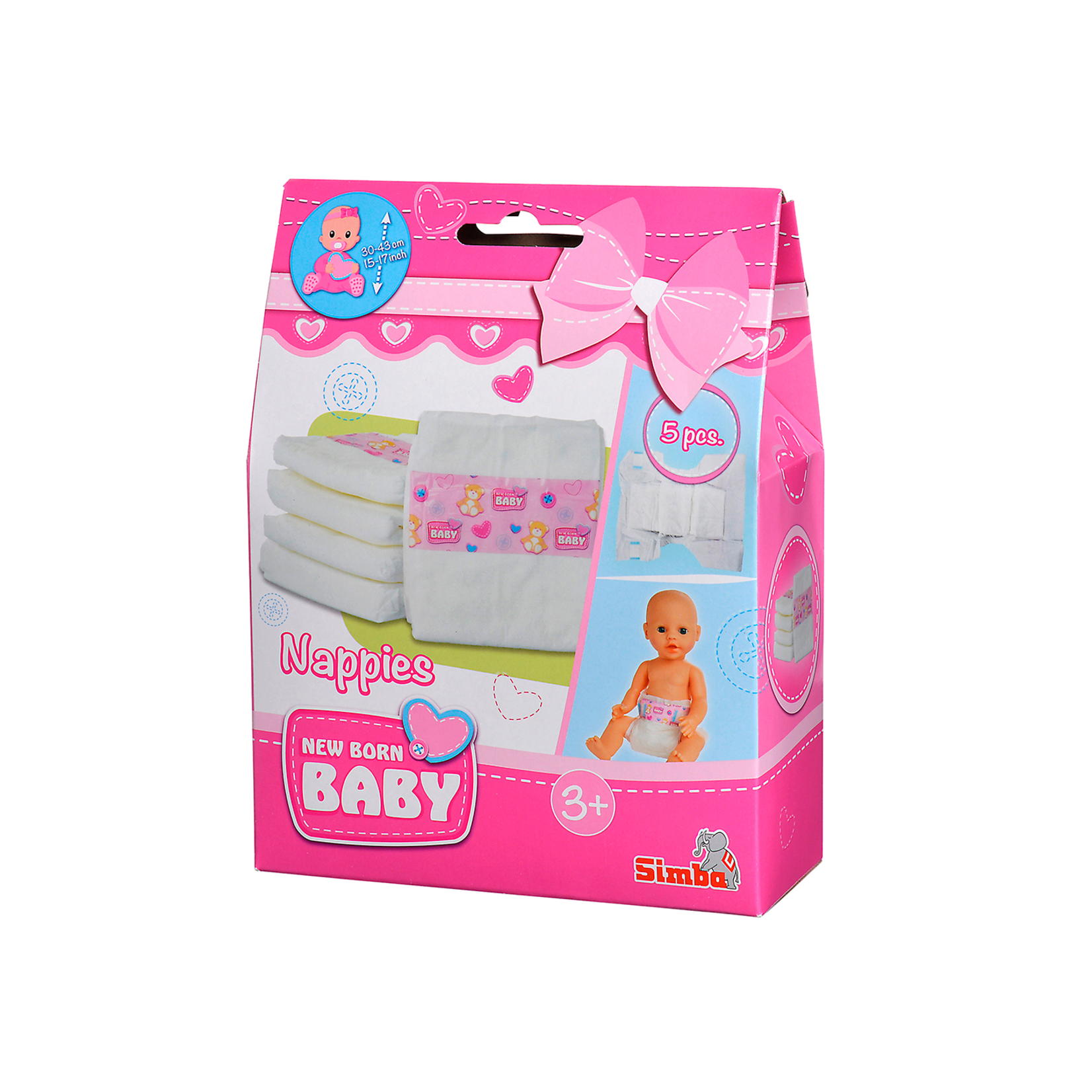 New Baby Born - Ensembles de 5 couches