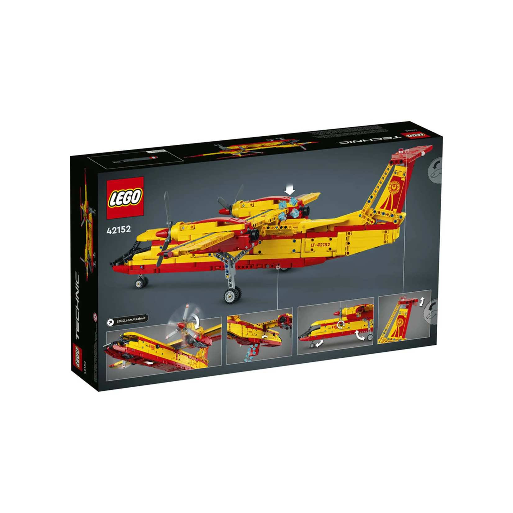 Lego Lego - 42152 - Technic - Avion des pompiers (Ramassage seulement)