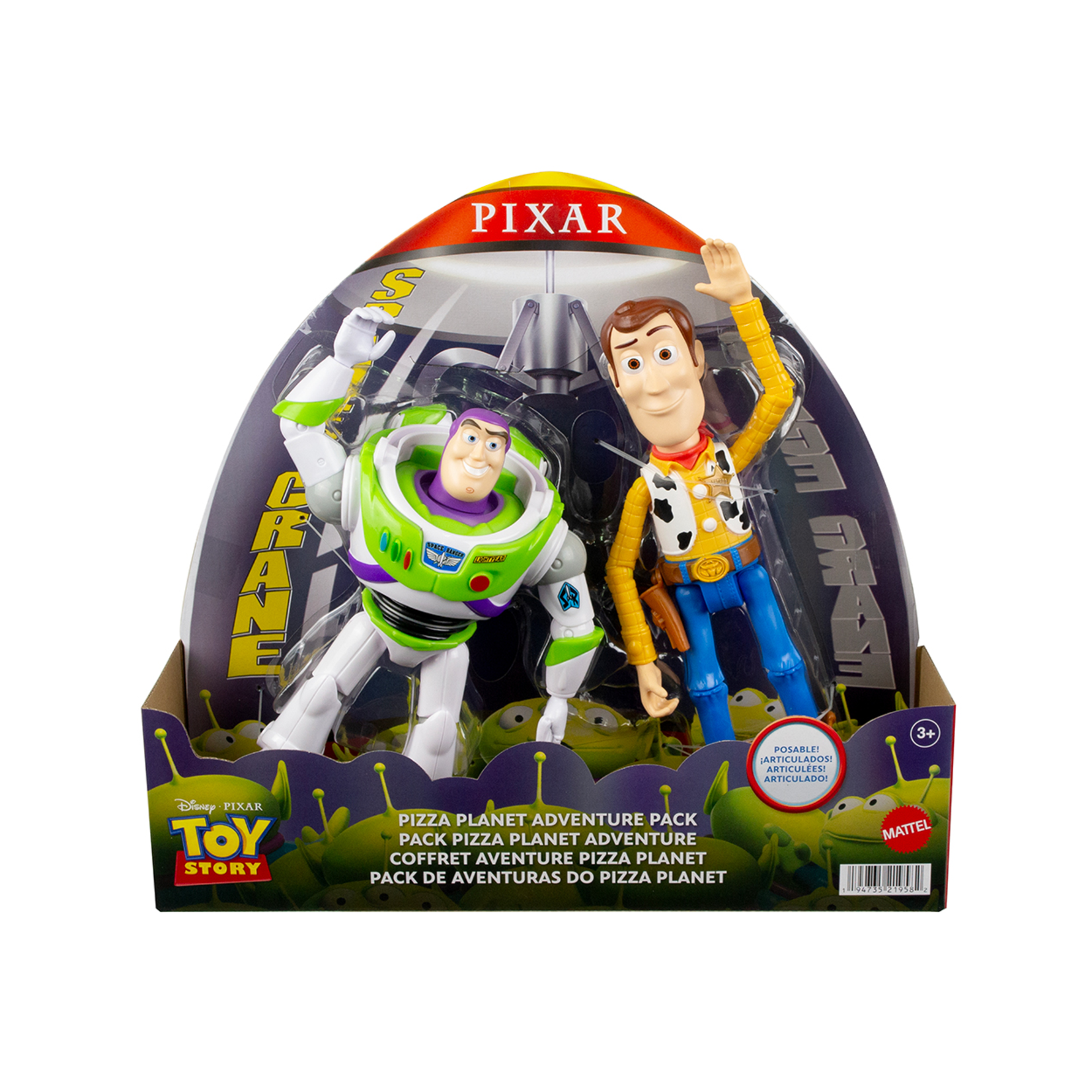 Mattel Games Toy Story - Buzz et Woody