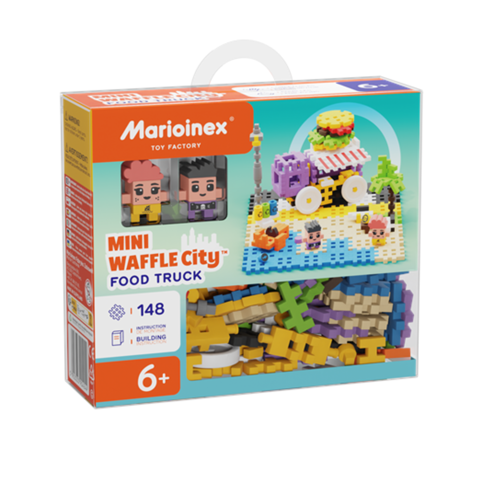 Marioinex Mini Waffle - Food Truck 148 pcs