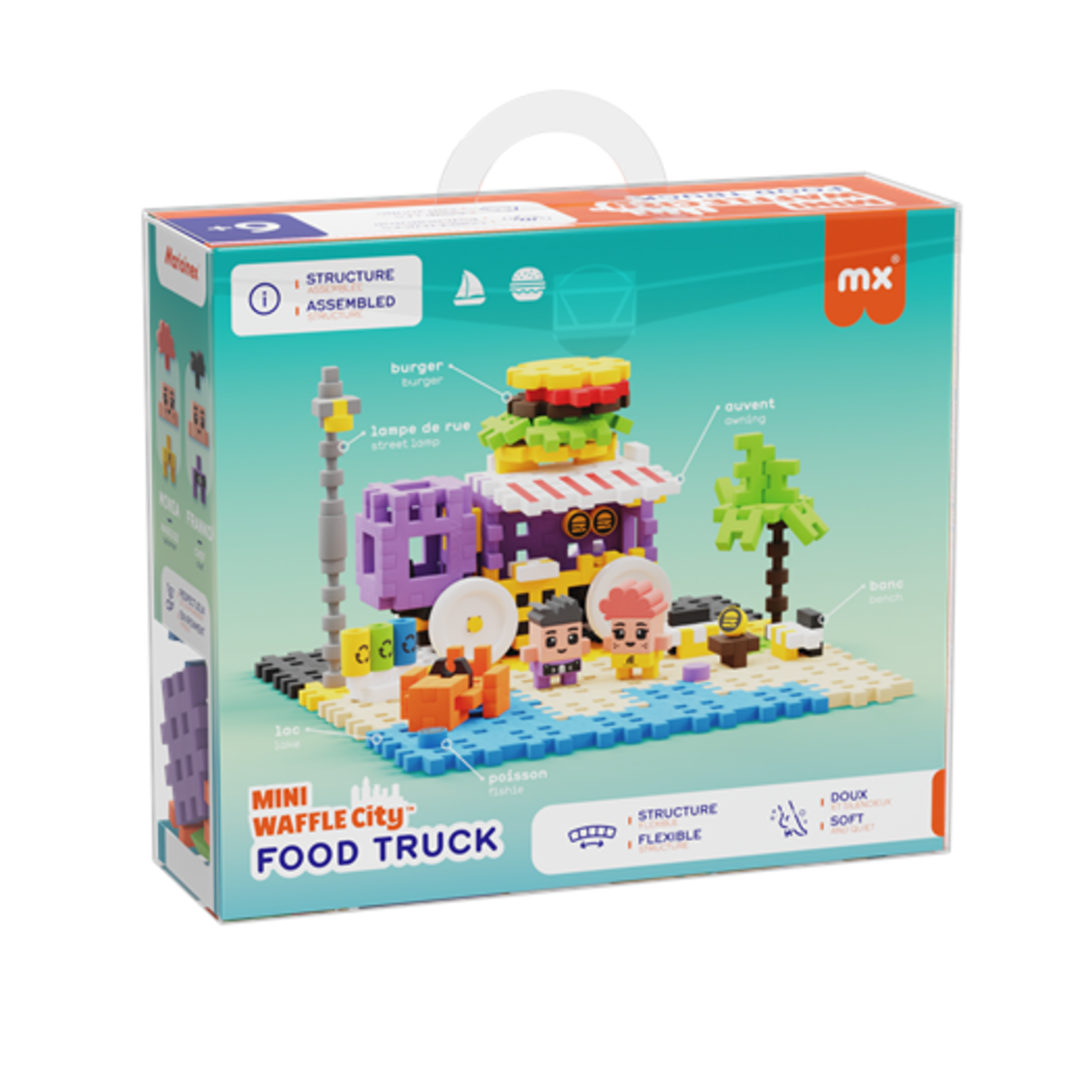 Marioinex Mini Waffle - Food Truck 148 pcs