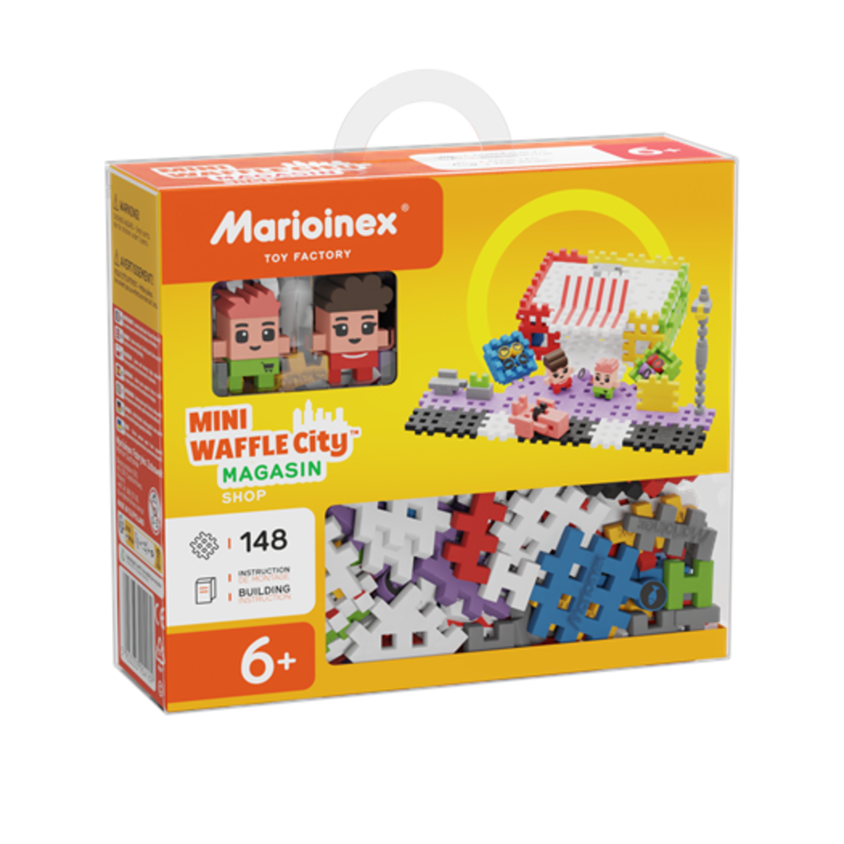 Marioinex Mini Waffle - Magasin 148 pcs