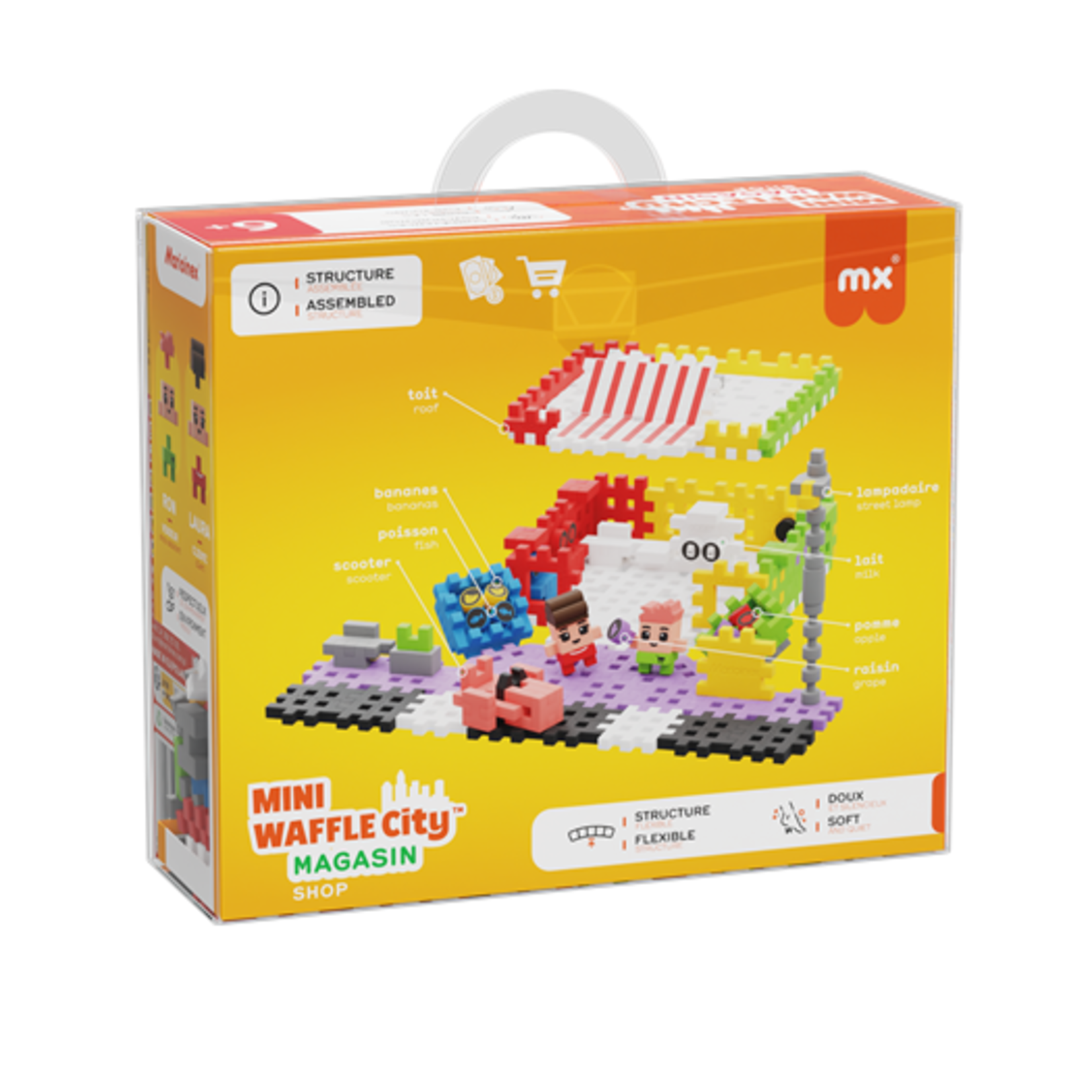 Marioinex Mini Waffle - Magasin 148 pcs