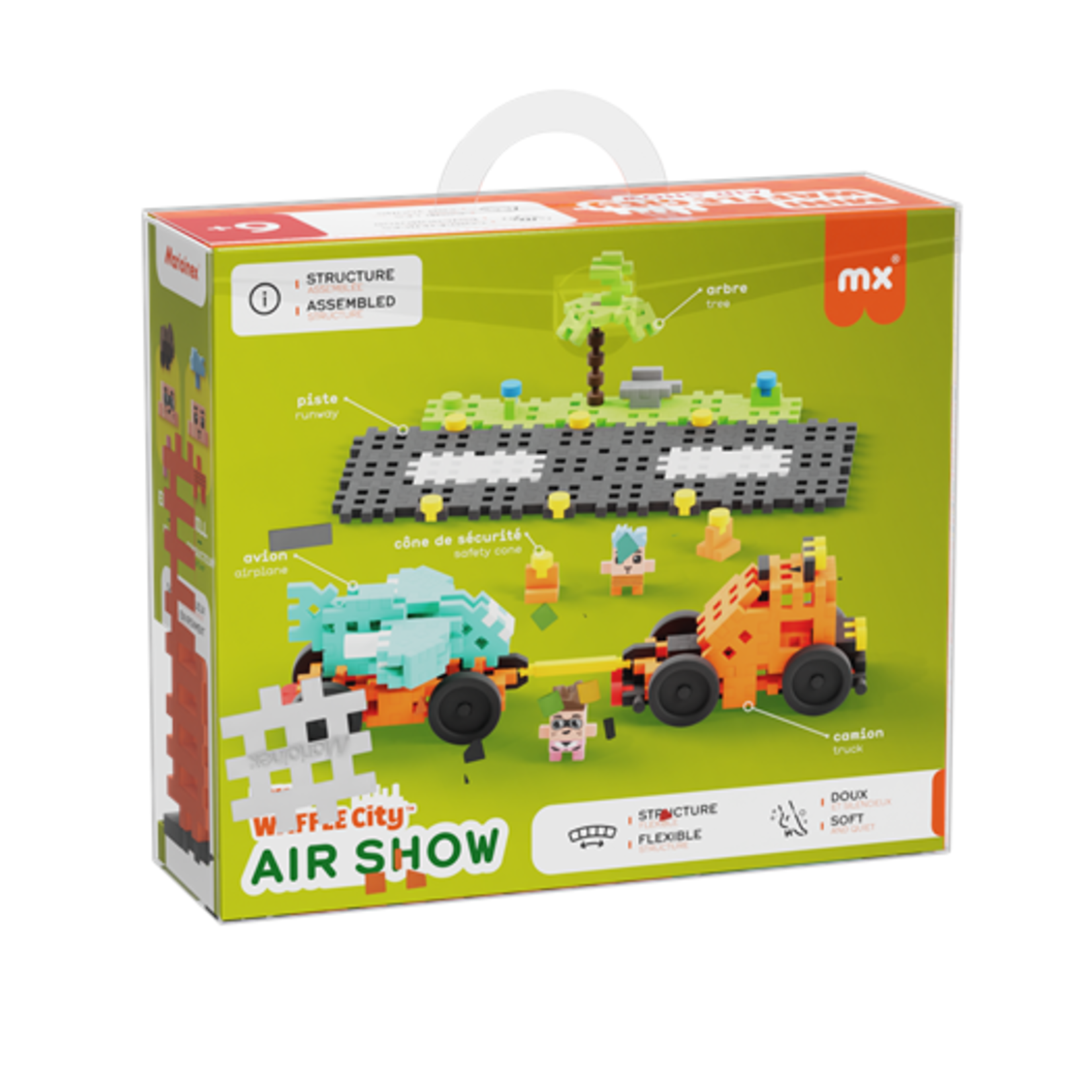 Marioinex Mini Waffle - Spectacle Aérien 148 pcs