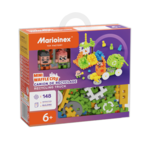 Marioinex Mini Waffle - Camion Recyclage 148 pcs