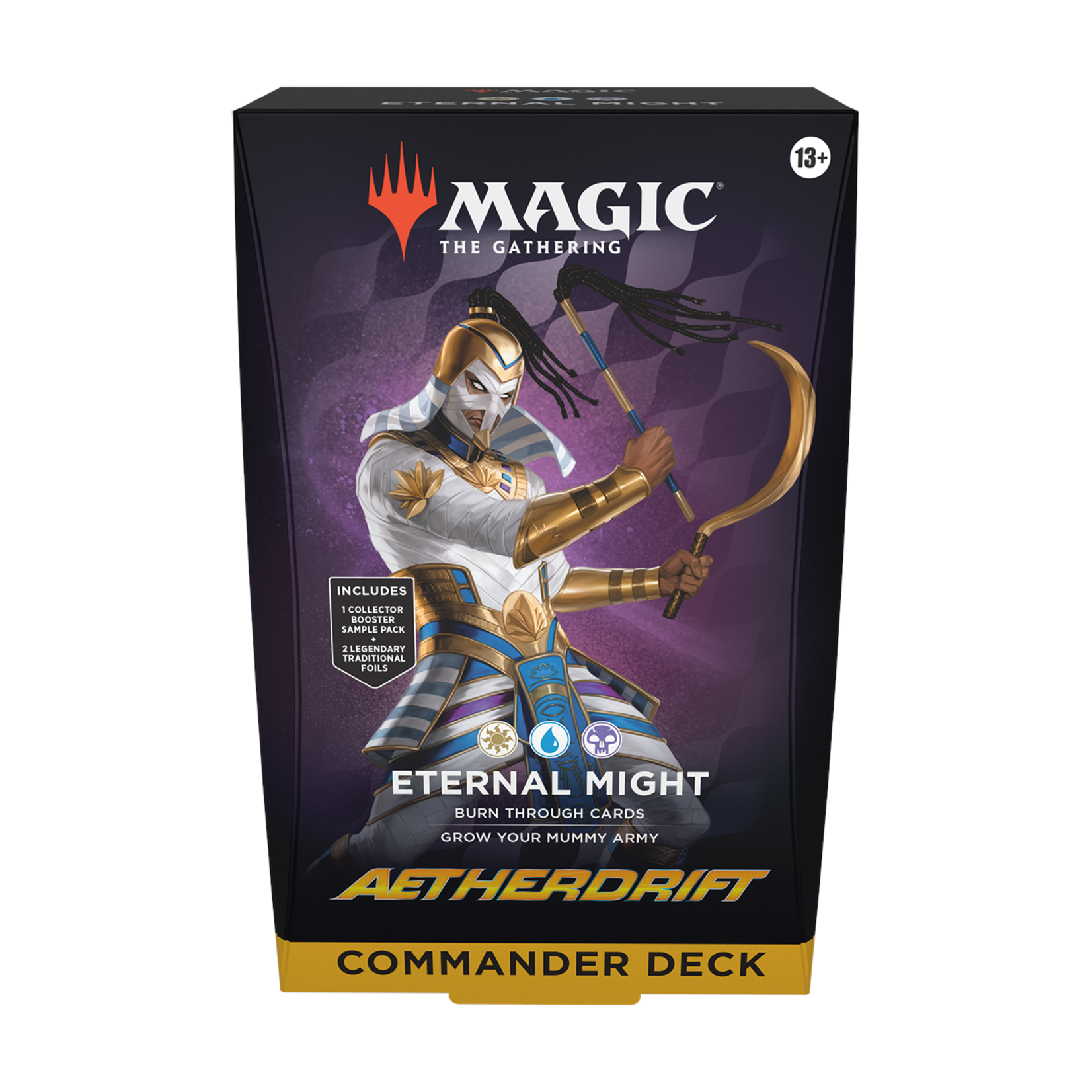 Wizard of the coast Magic the Gathering - Aetherdrift - Commander Deck - Eternal Might