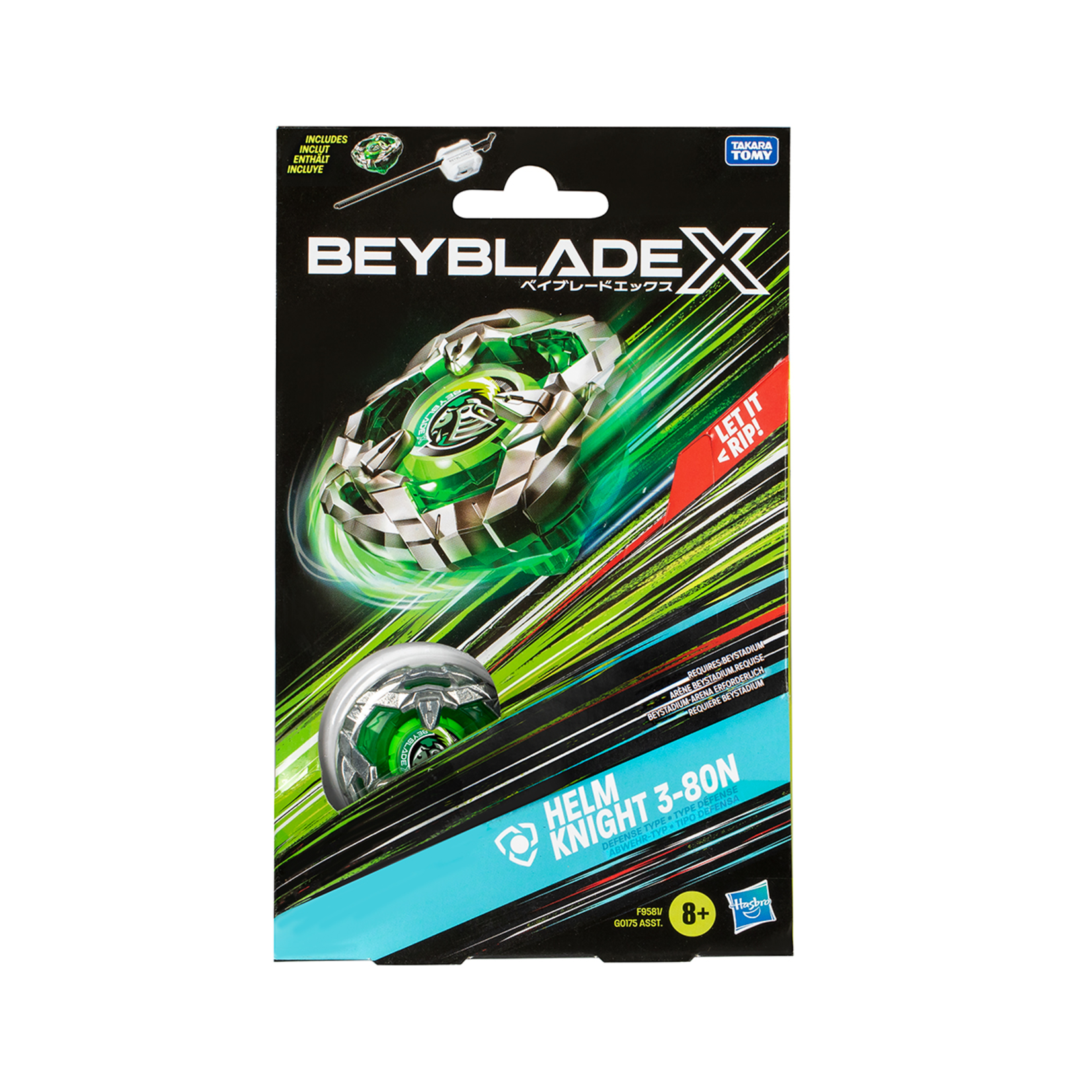 Hasbro Beyblade - Generation 4 Ensemble de départ - Helm Knight