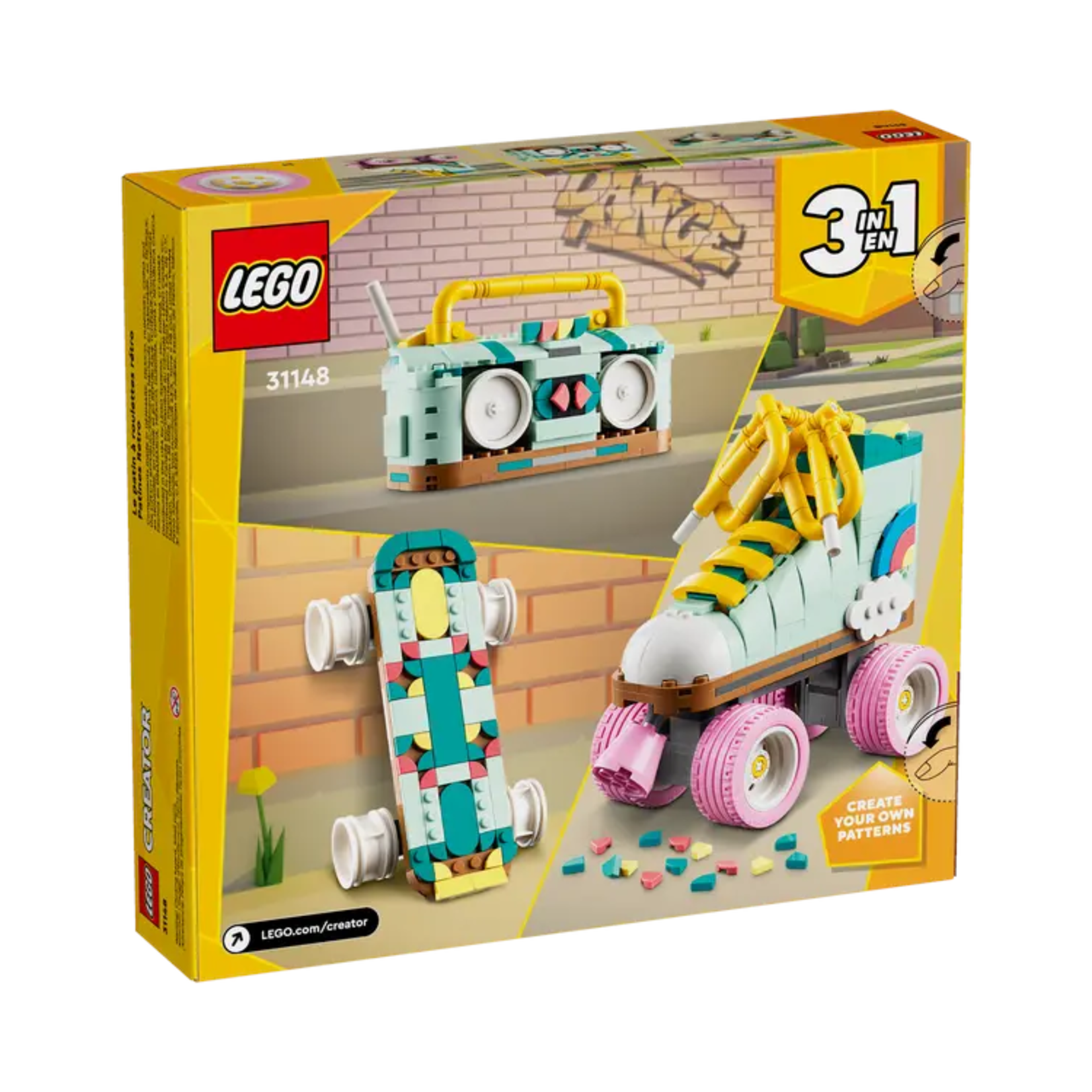 Lego Lego - 31148 - Creator - Patins à roulettes rétro