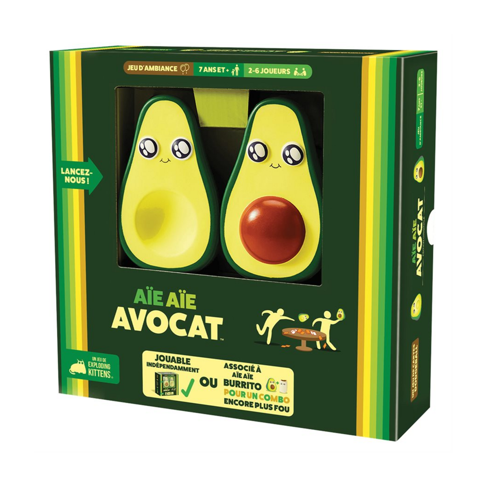 Exploding Kittens Aïe Aïe Avocat FR