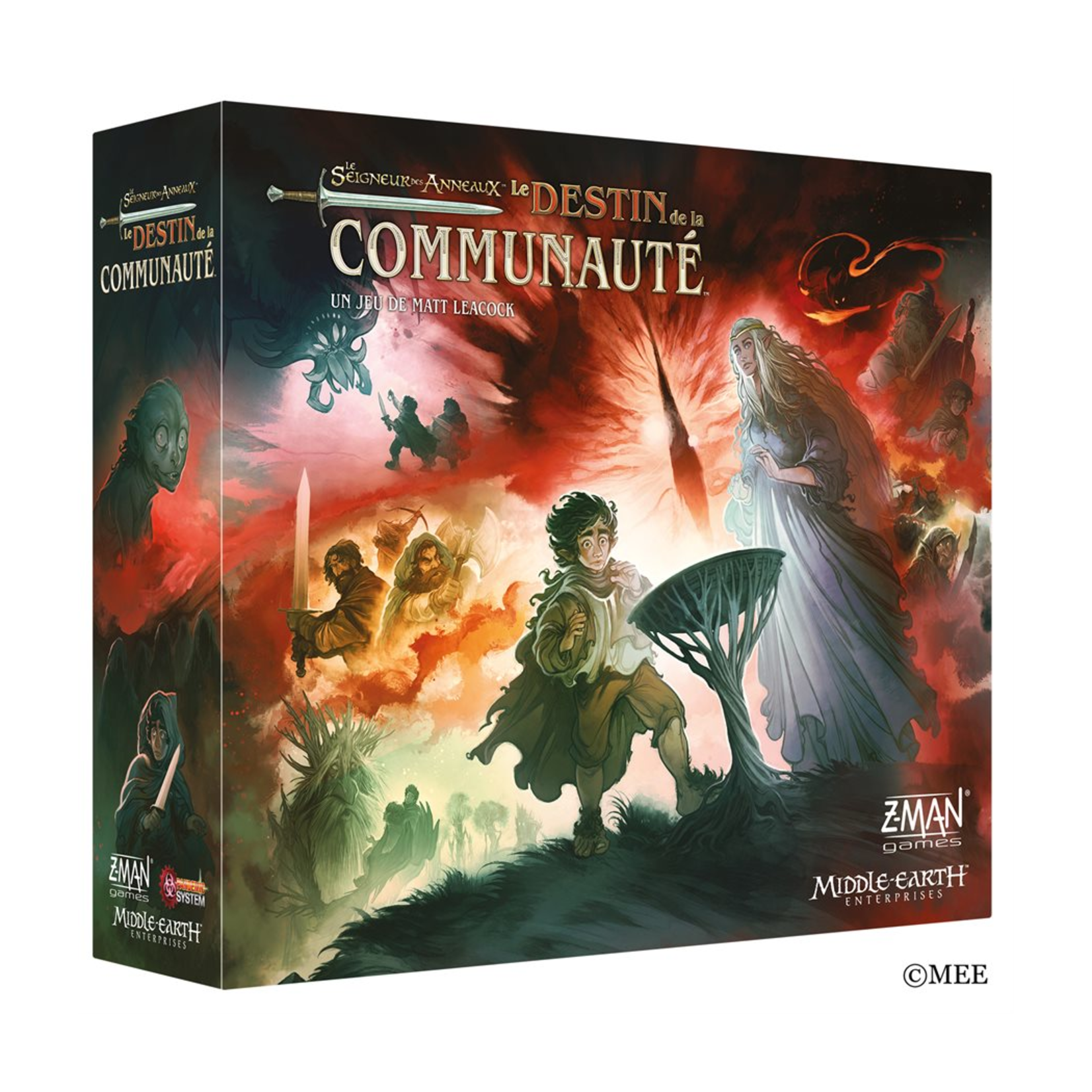 Z-Man Games Le Seigneur des Anneaux - Le destin de la Communauté FR