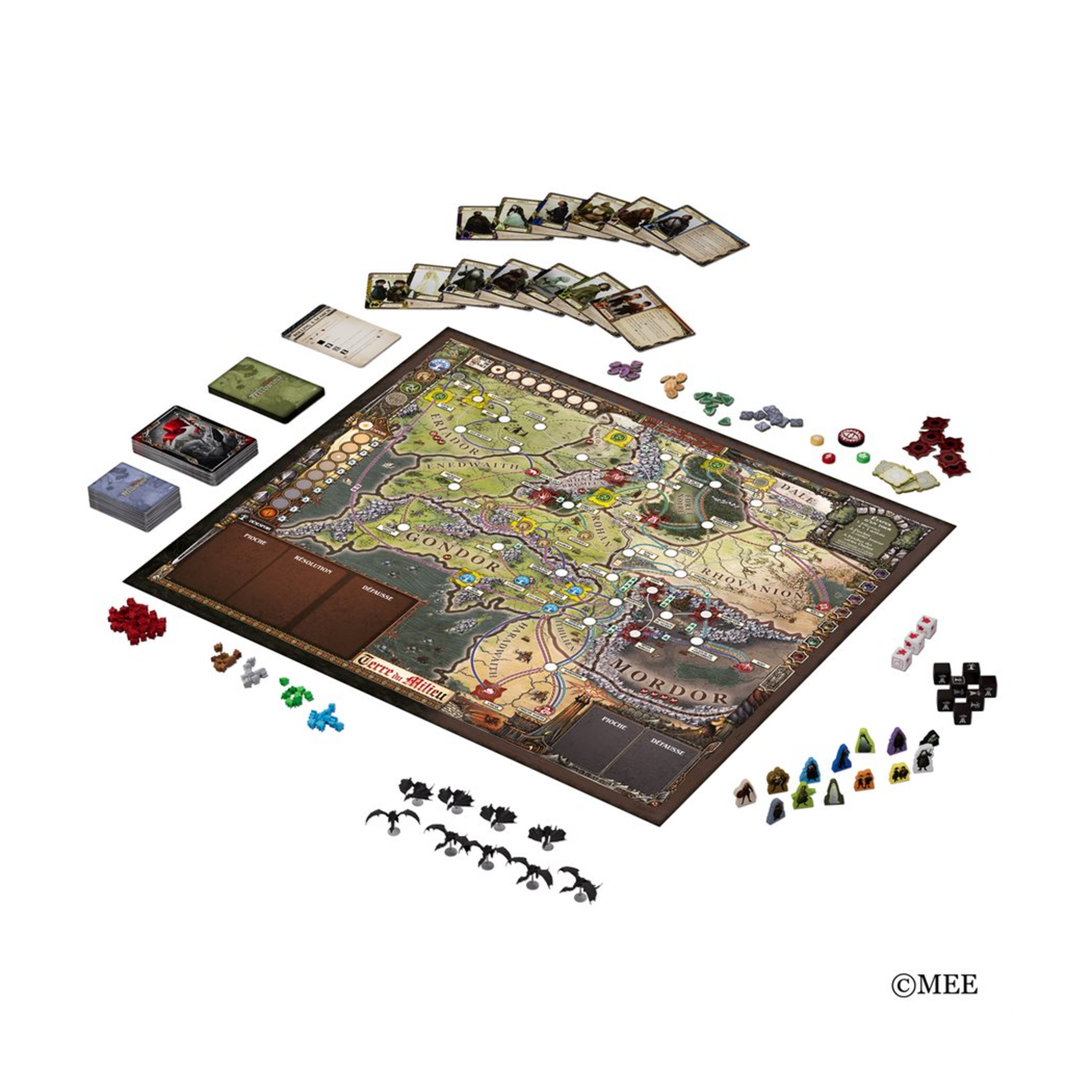 Z-Man Games Le Seigneur des Anneaux - Le destin de la Communauté FR