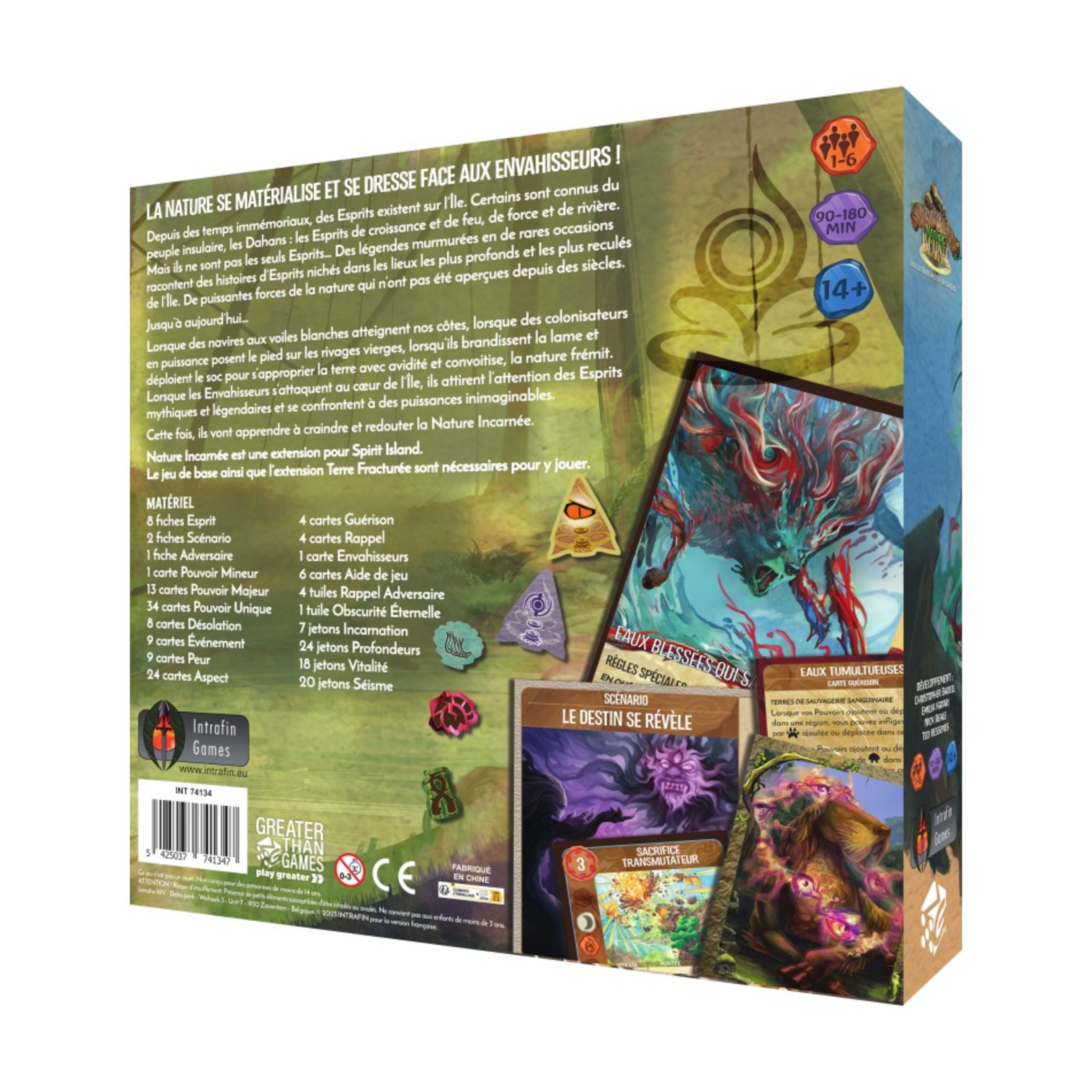 Intrafin Games Spirit Island - Ext - Nature Incarnée FR