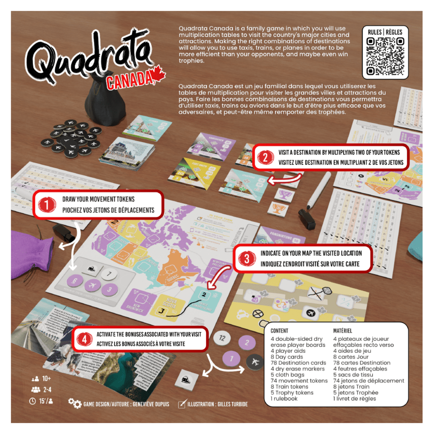 Quadrata - Canada (Multilingue) (Vente Finale)