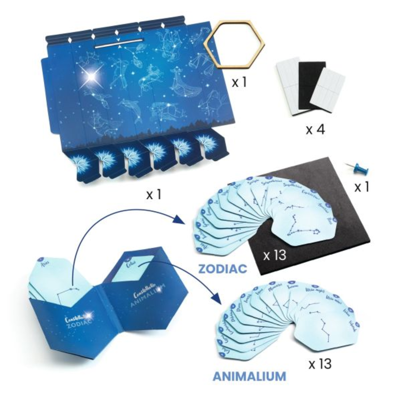 Djeco DIY - Constellations (Multilingue)