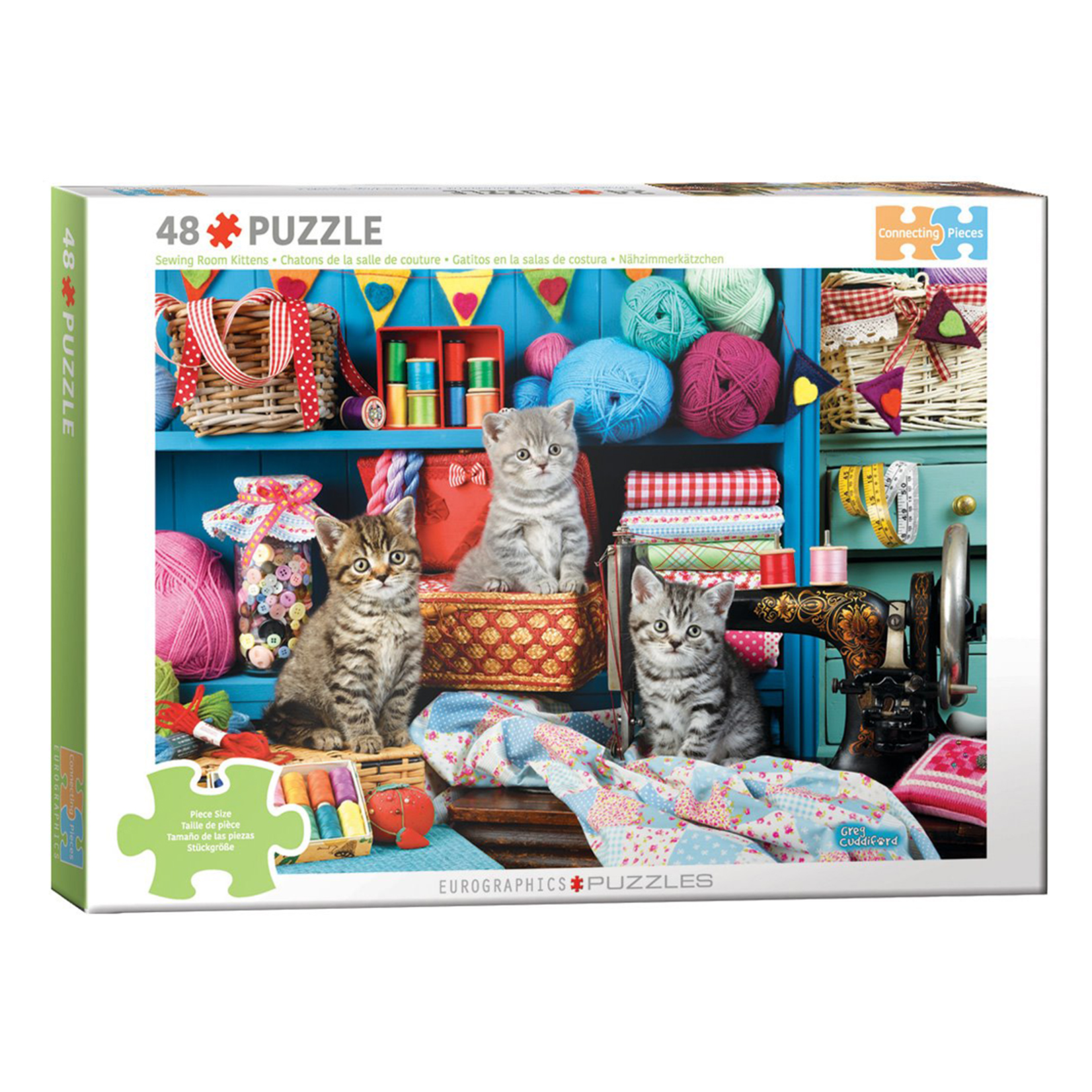 Eurographics PZ48 - Connecting pieces - Chatons de la salle de couture