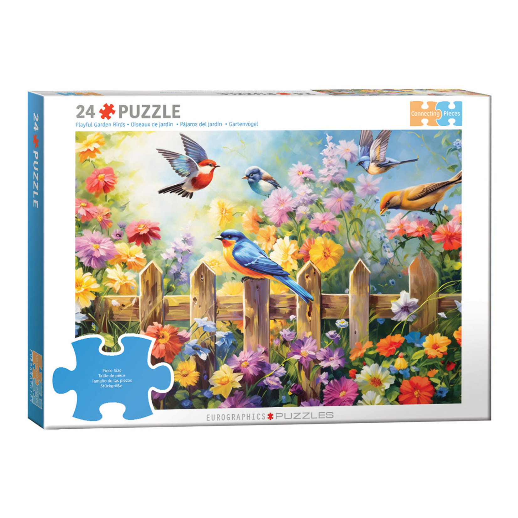 Eurographics PZ24 - Connecting pieces - Oiseaux de jardin