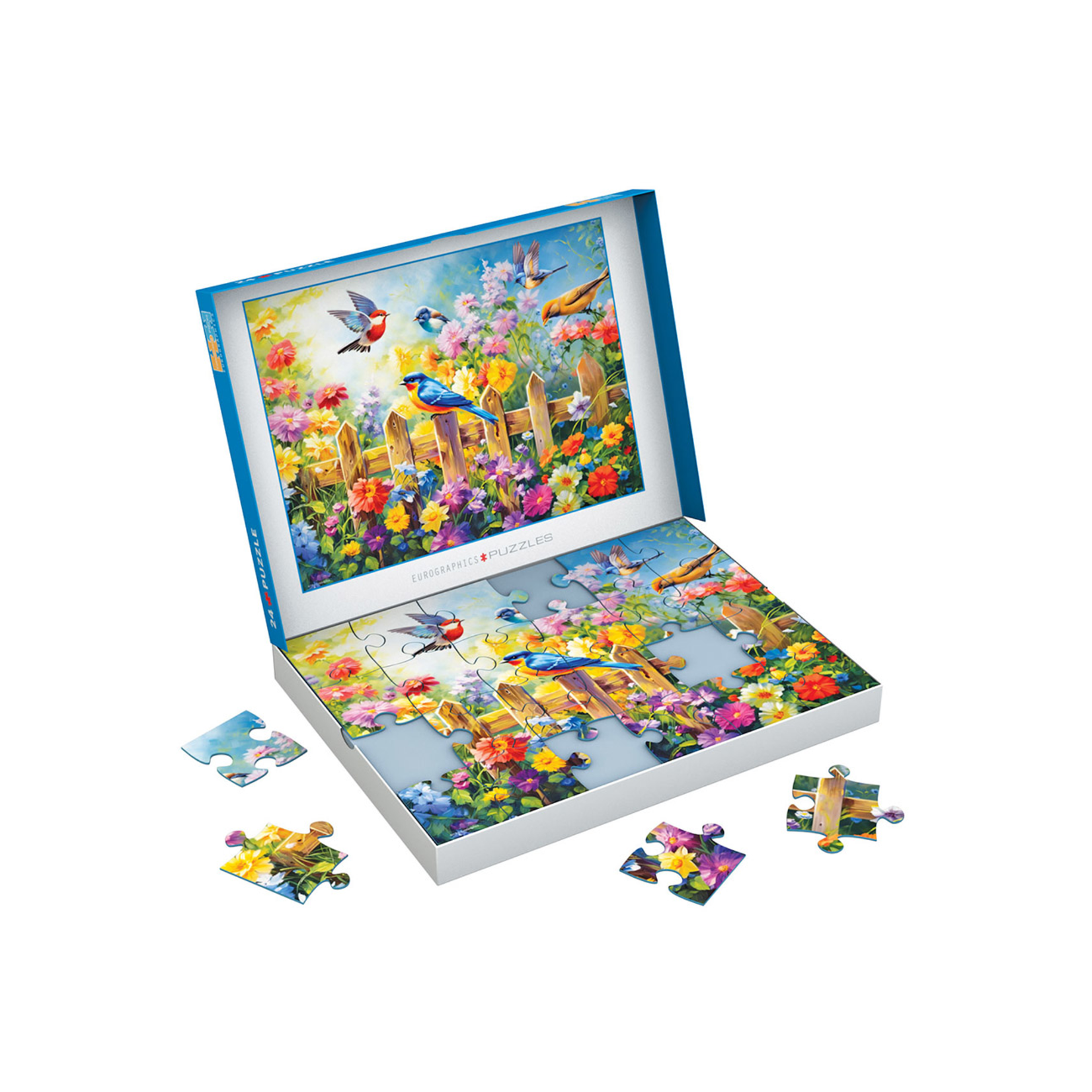 Eurographics PZ24 - Connecting pieces - Oiseaux de jardin