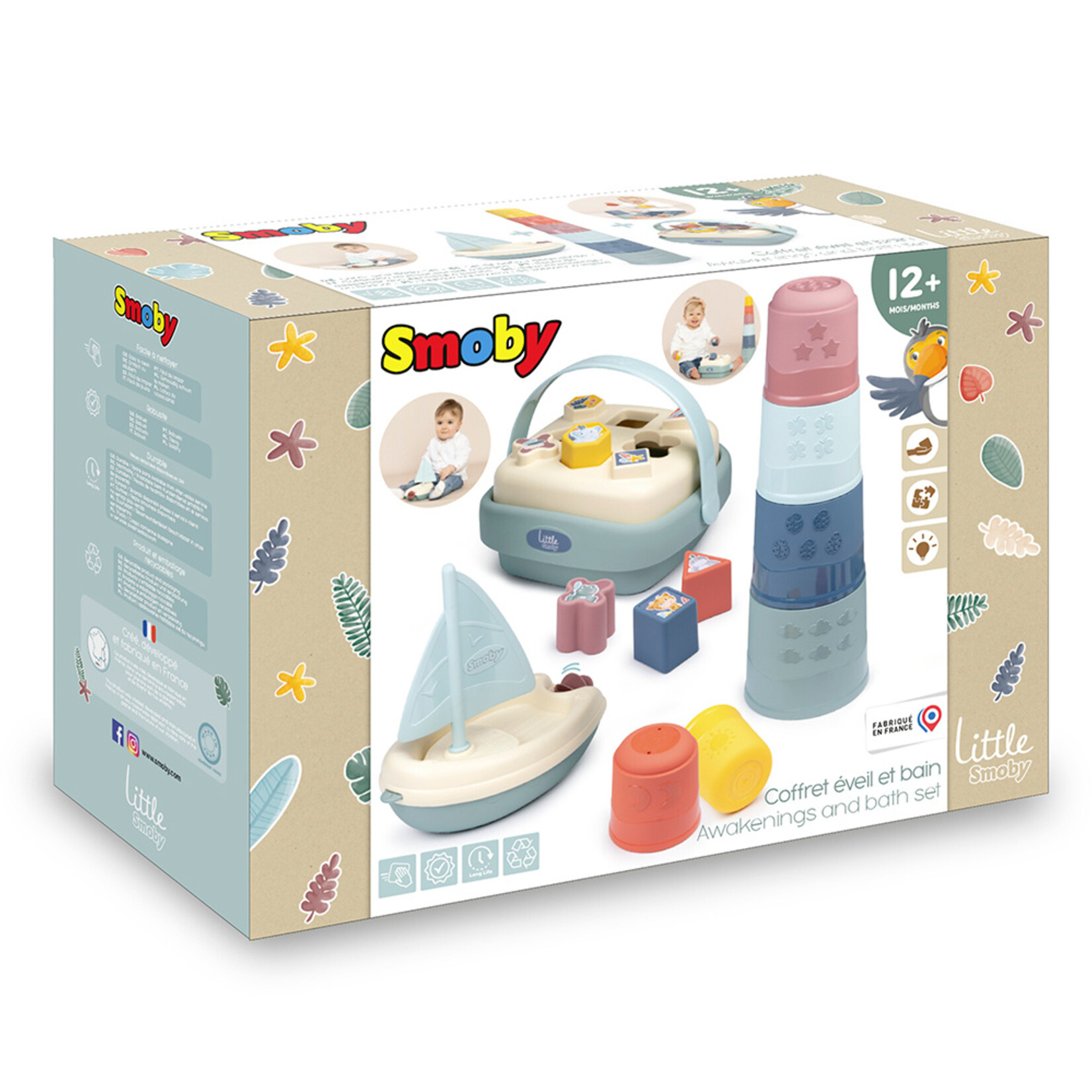 Smoby Coffret Eveil et bain (Multilingue)
