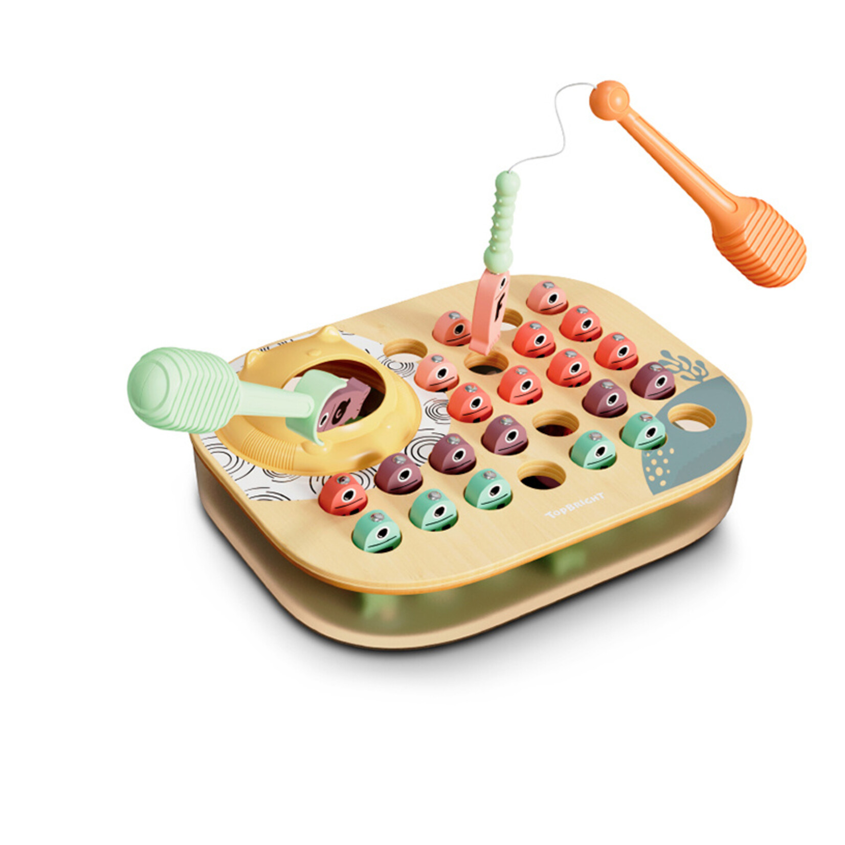 Top bright Jeu de poisson ABC