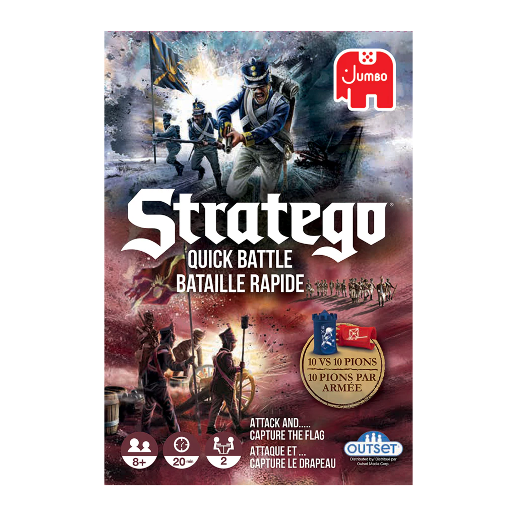 Jumbo Stratego - Bataille rapide (Multilingue)