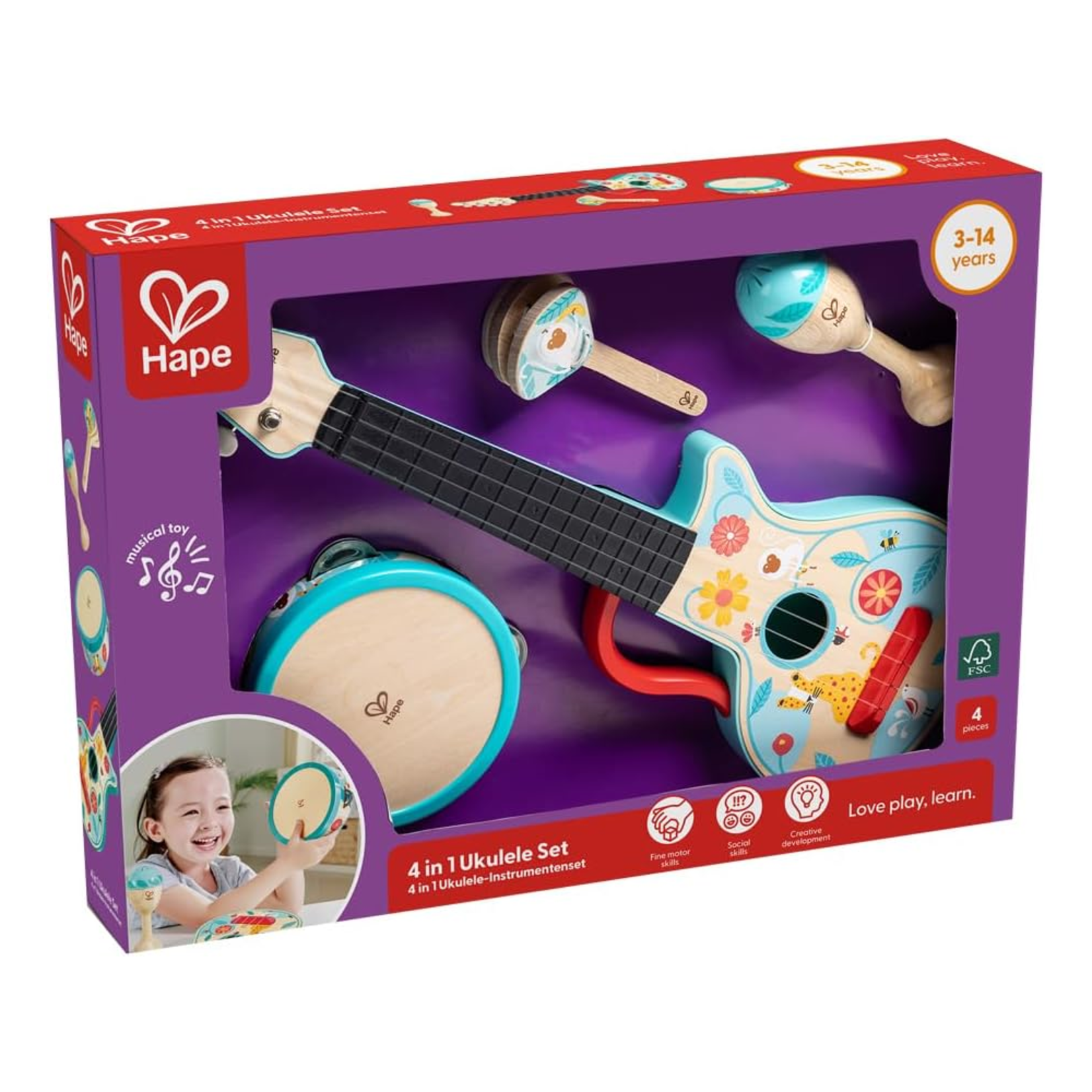 Hape Ensemble de percussion (Ramassage seulement)