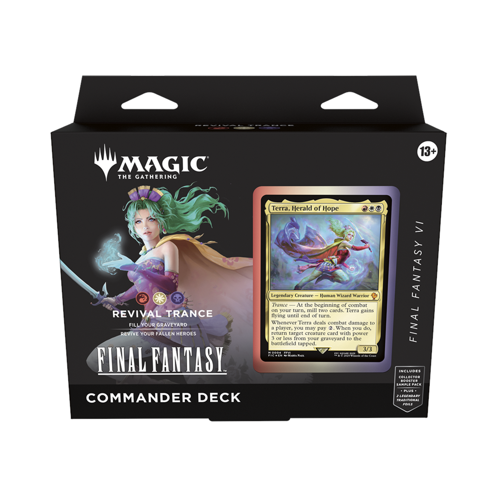 Wizard of the coast Magic the Gathering - Final Fantasy - Commander Deck - Revival Trance