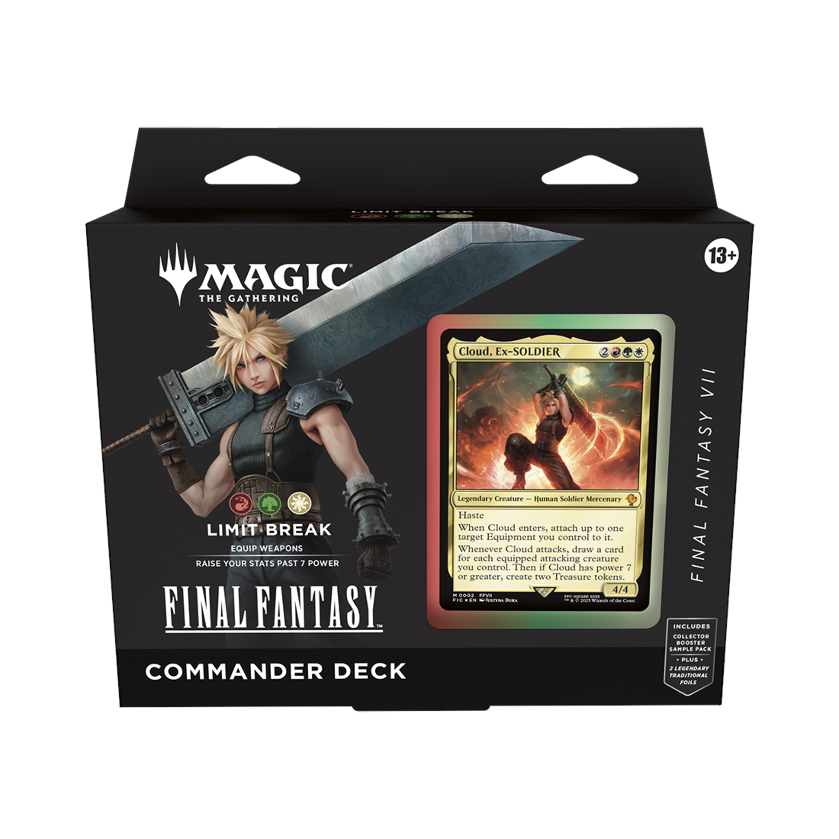 Wizard of the coast Magic the Gathering - Final Fantasy - Commander Deck - Limit Break