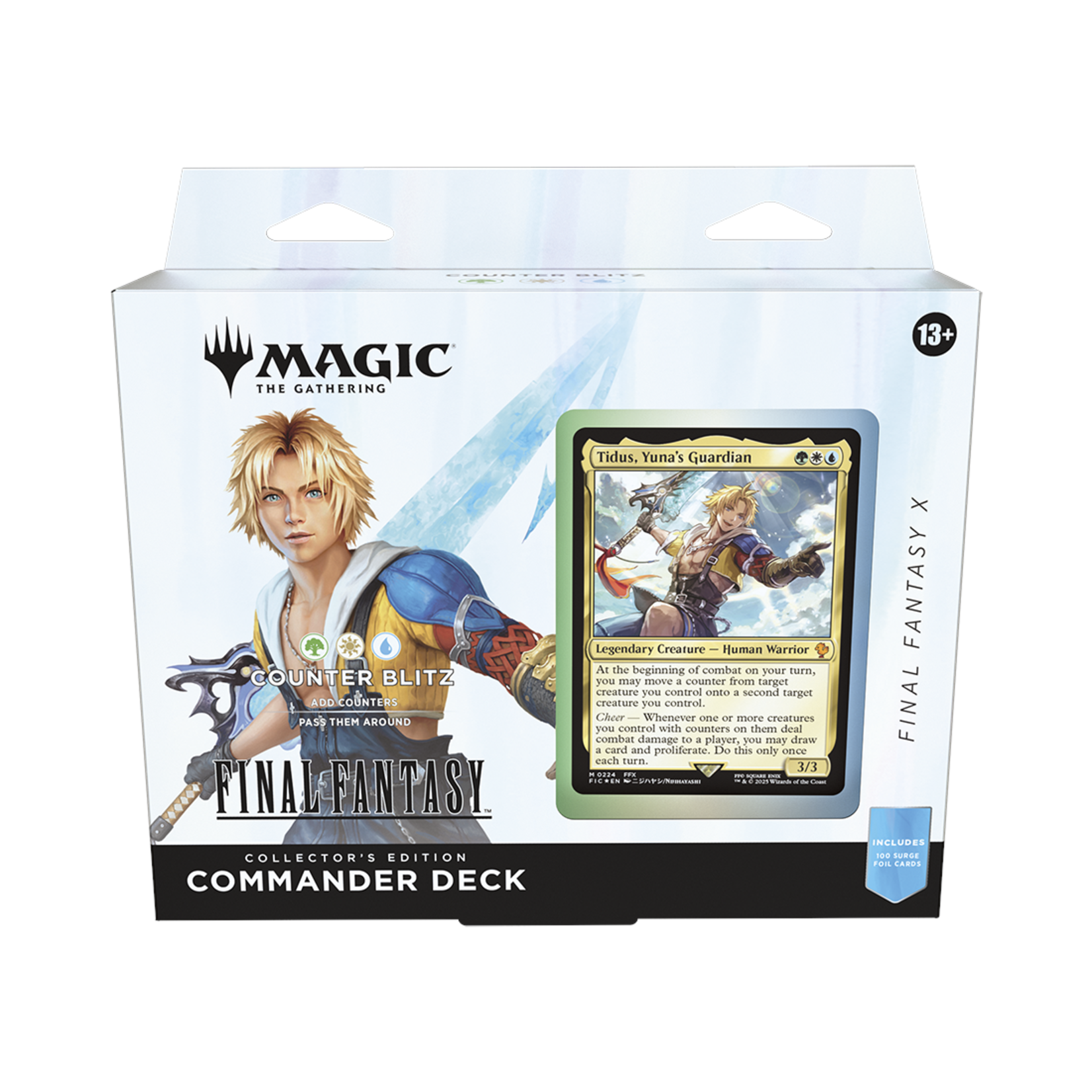 Wizard of the coast Magic the Gathering - Final Fantasy - Commander Deck - Collector's Edition - Counter Blitz