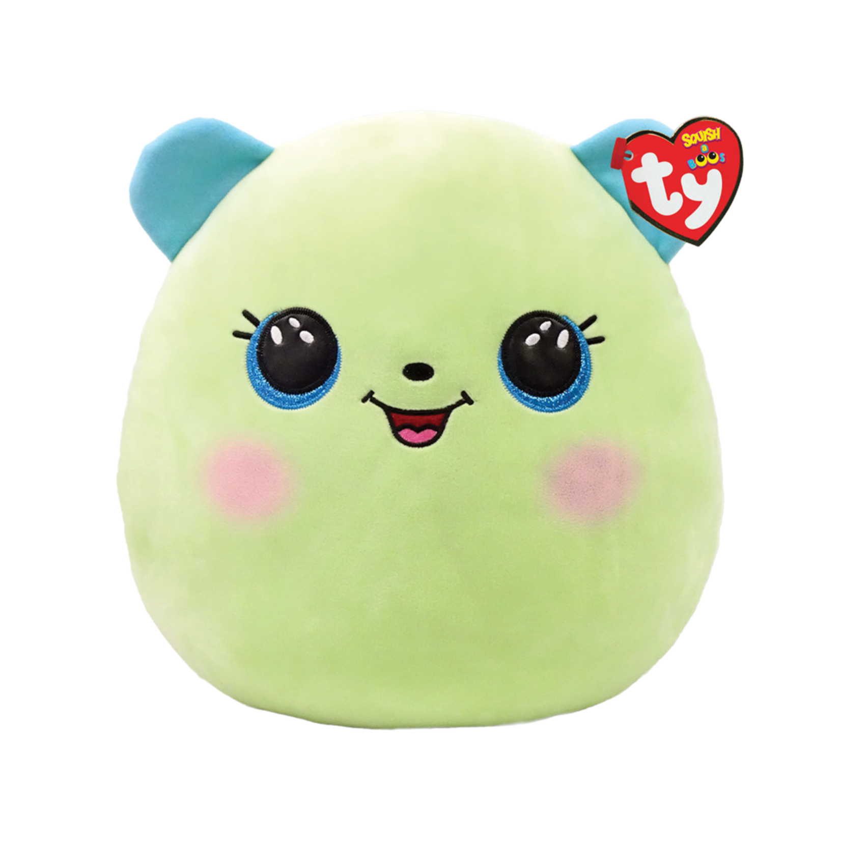 TY TY - CLOVER - bear green squish 14 pouces