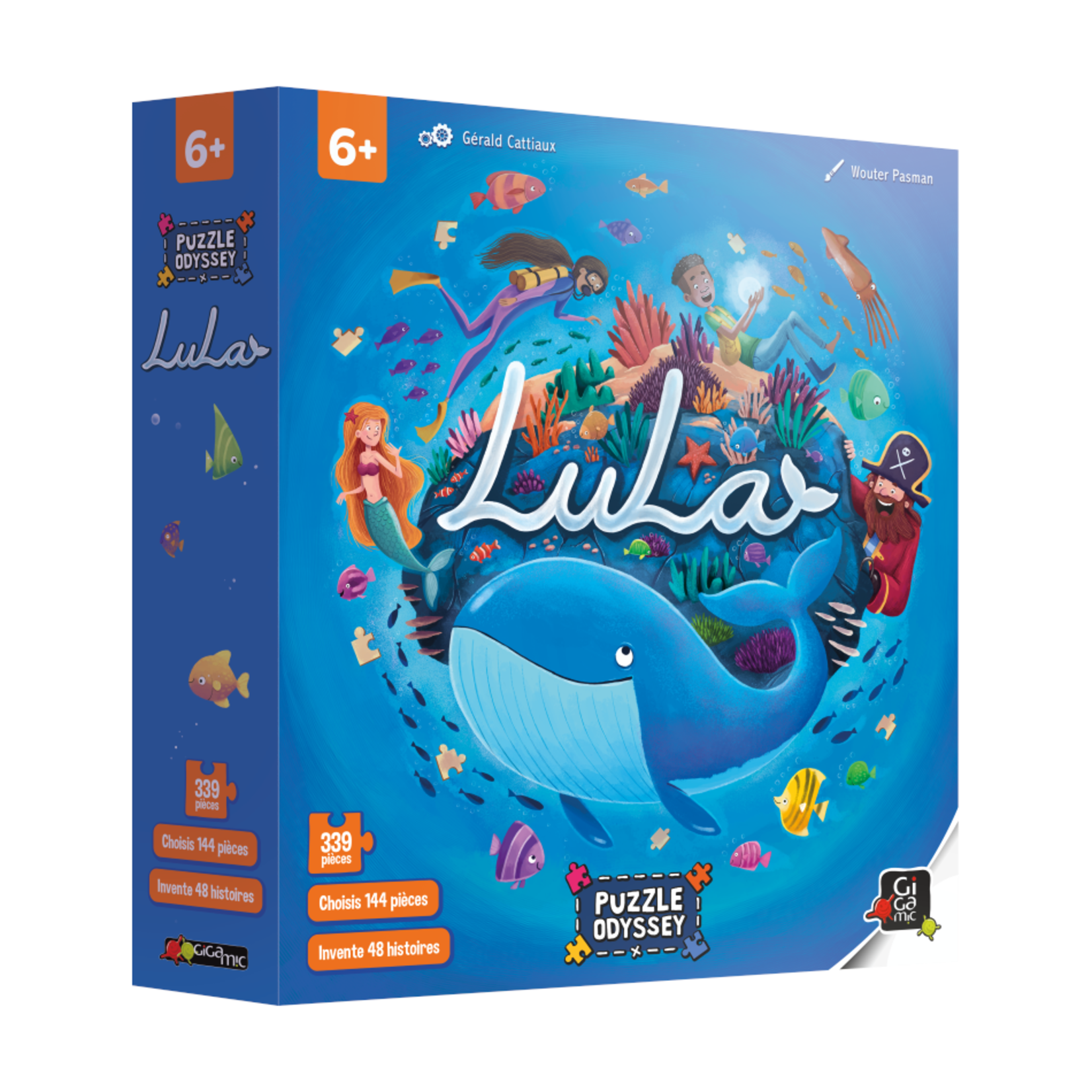 Gigamic Lula - Puzzle Odyssey - FR