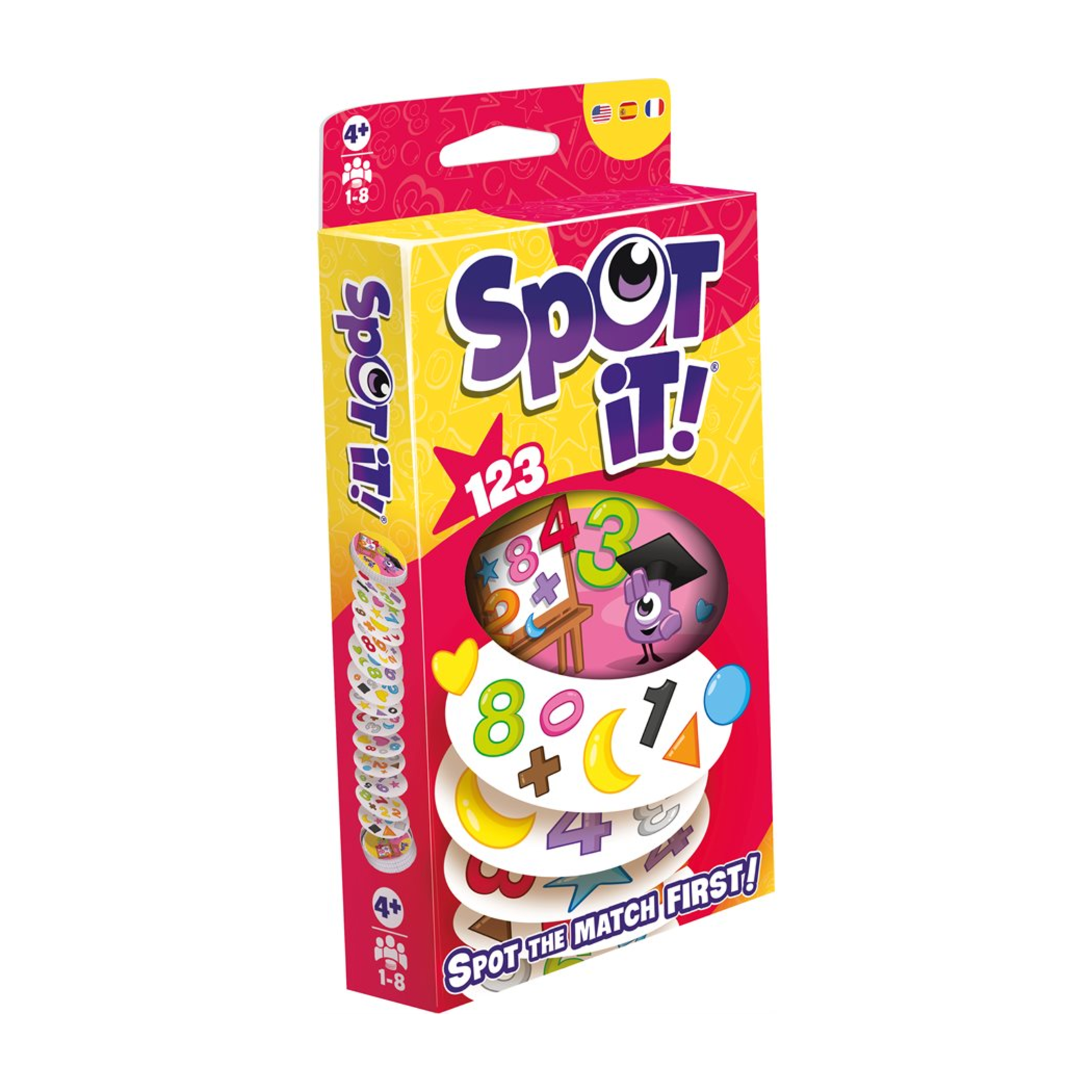 Zygomatic Spot it - 1,2,3 (Refresh) (Multilingue)