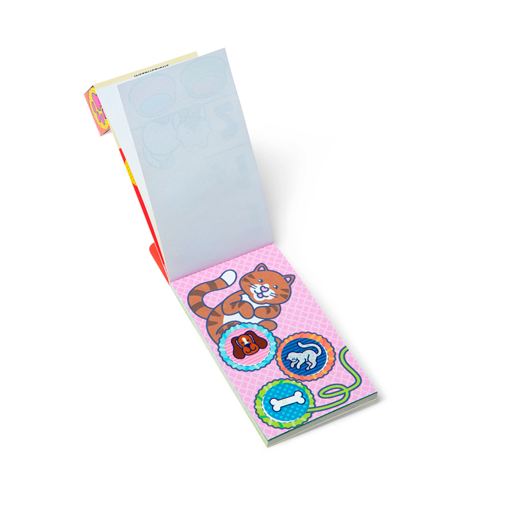 Melissa & Doug Sticker WOW! - Mini bloc & Recharge - Animaux