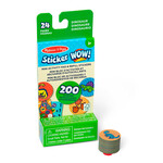 Melissa & Doug Sticker WOW! - Mini bloc & Recharge - Dinosaures
