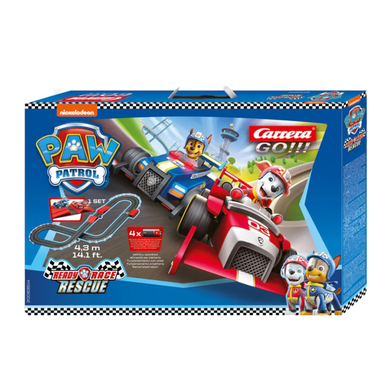 Carrera Piste de course - Pat' Patrouille - Ready race rescue