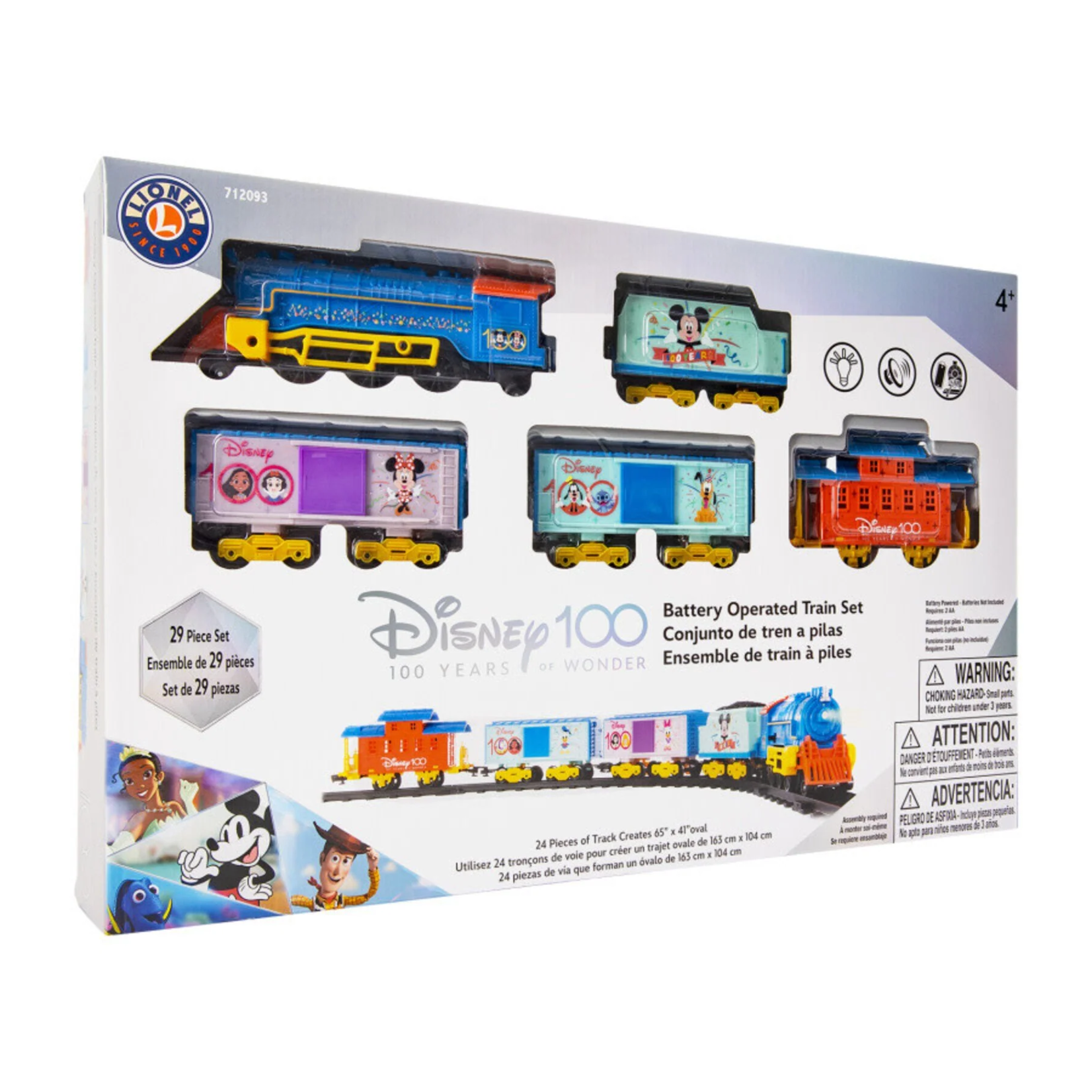 Ensemble de mini train - Disney 100 celebration