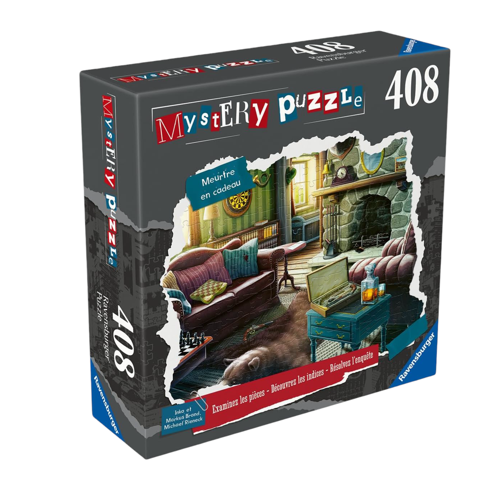 Ravensburger PZ408 - Mystery puzzle - Meurtre en cadeau